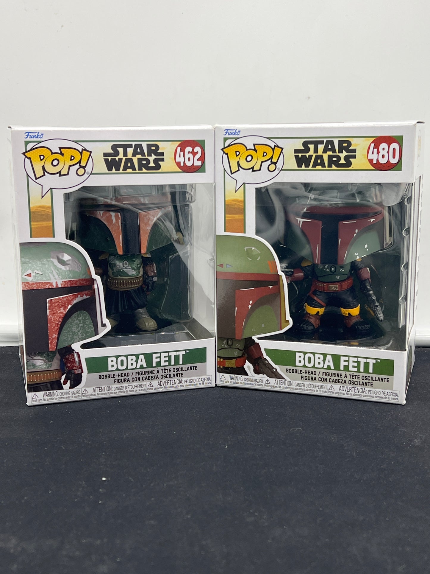 Auction Lot 28: POP Funko Star Wars Boba Fett Lot 462 480 Figures