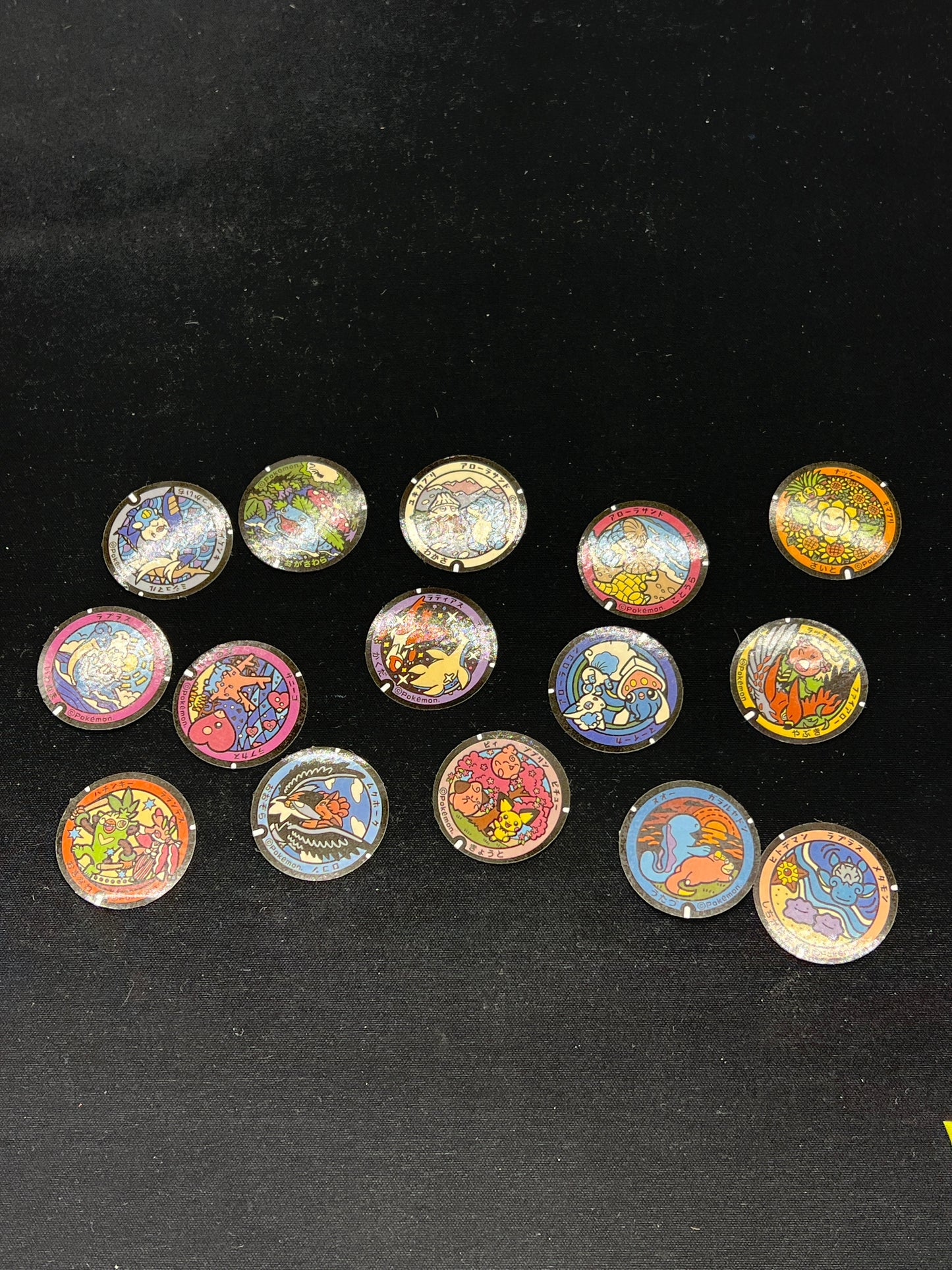 Auction Lot 269: Pokemon Manhole Cover Assorted Stickers