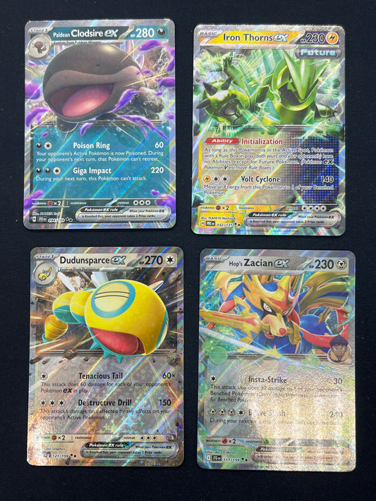 Auction Lot 337: Pokemon Cards Lot of 4 Assorted EX Conditions Vary