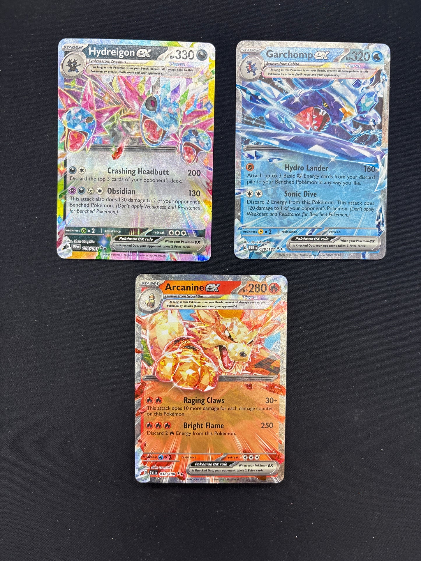 Auction Lot 279: Pokemon EX Card Lot 4 Conditions Vary