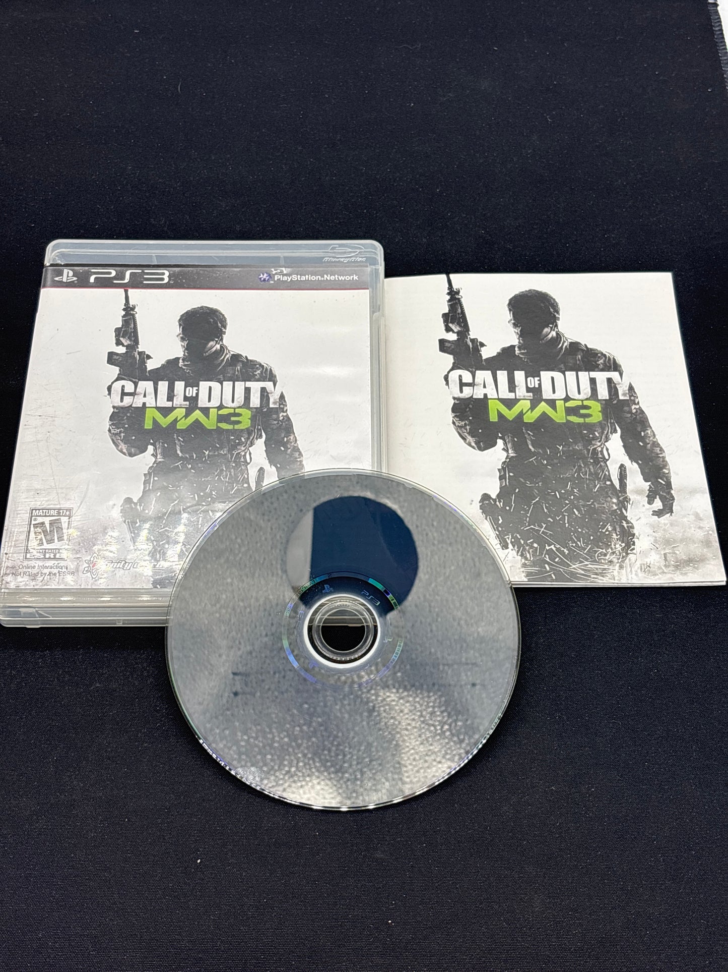 Auction Lot 190: PS3 Call of Duty MW3 Complete with Case & Disc