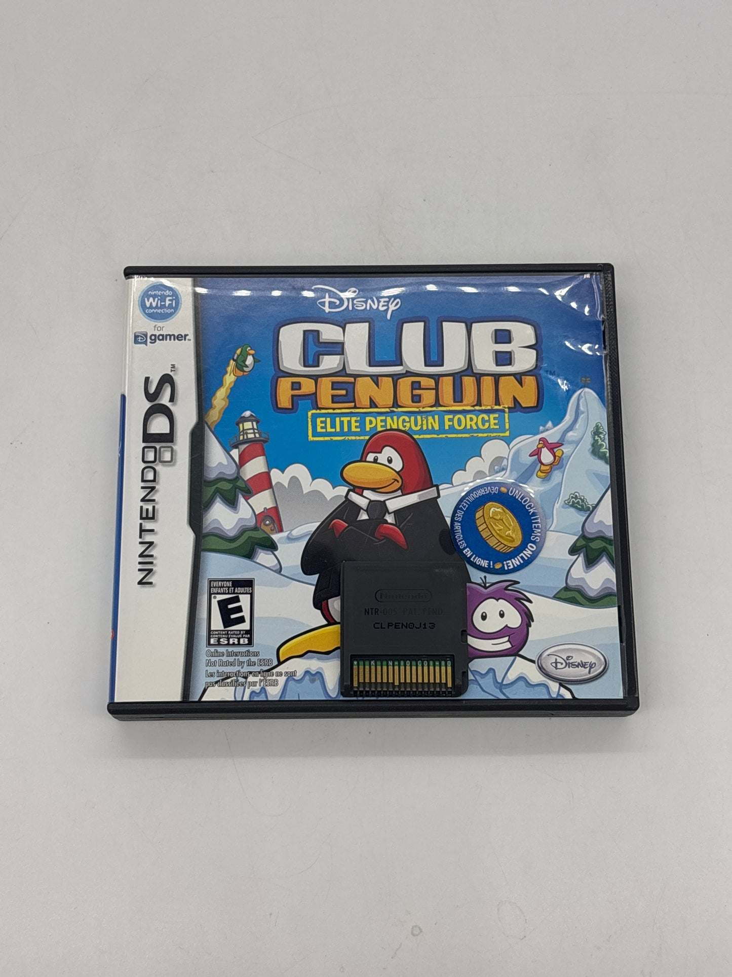 Auction Lot 86: Club Penguin Elite Force Video Game Nintendo DS