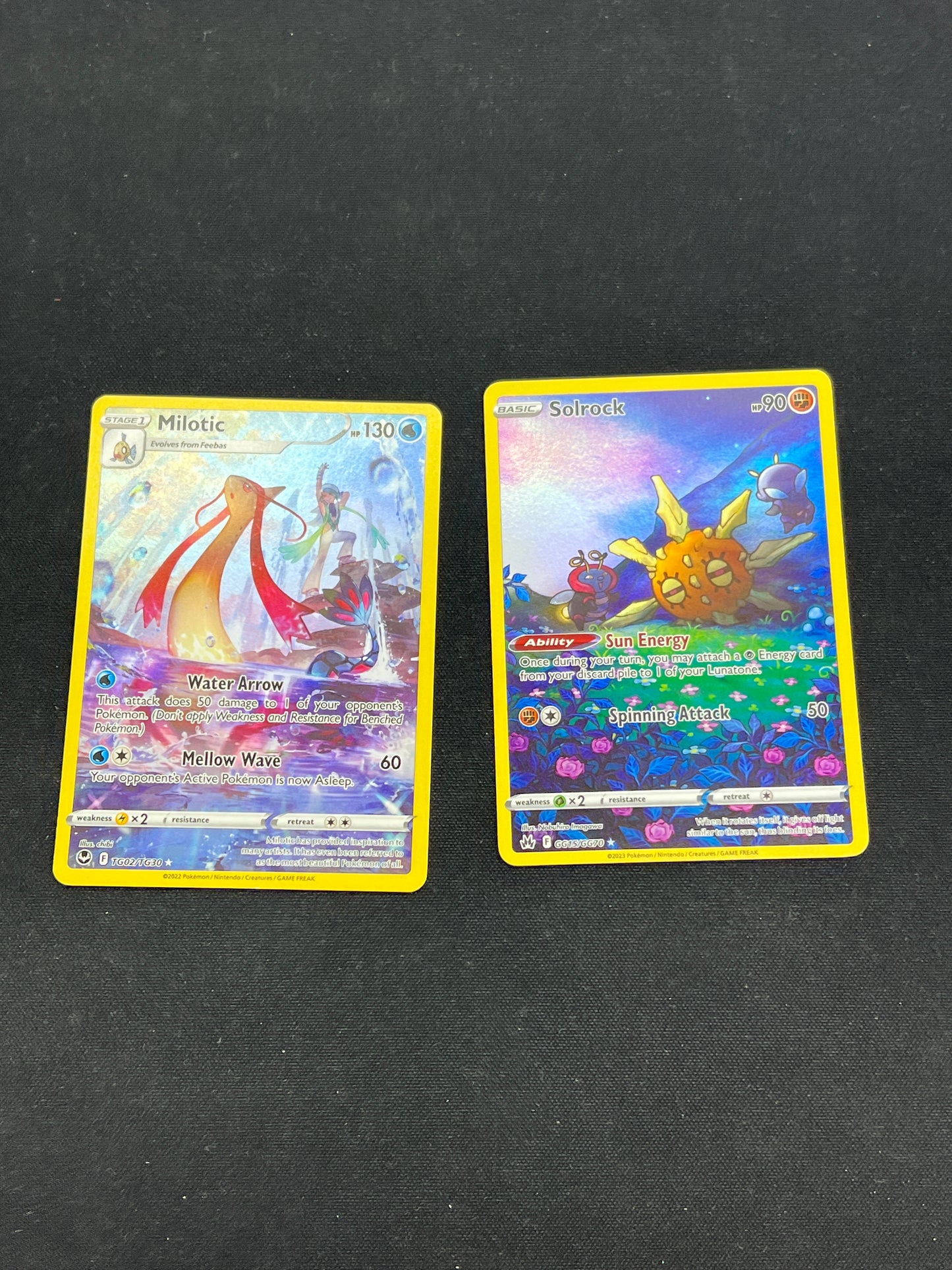 Auction Lot 84: Pokemon Cards Lot of 2 Trainer Gallery Full Art Conditions Vary
