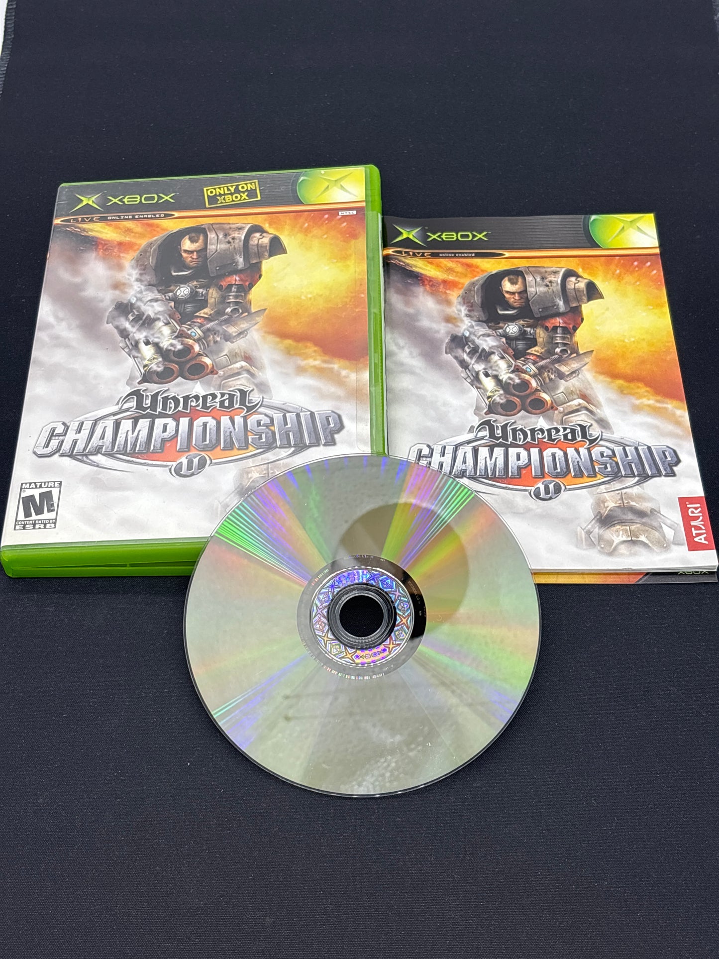 Auction Lot 105: XBOX Video Game Unreal Championship CIB