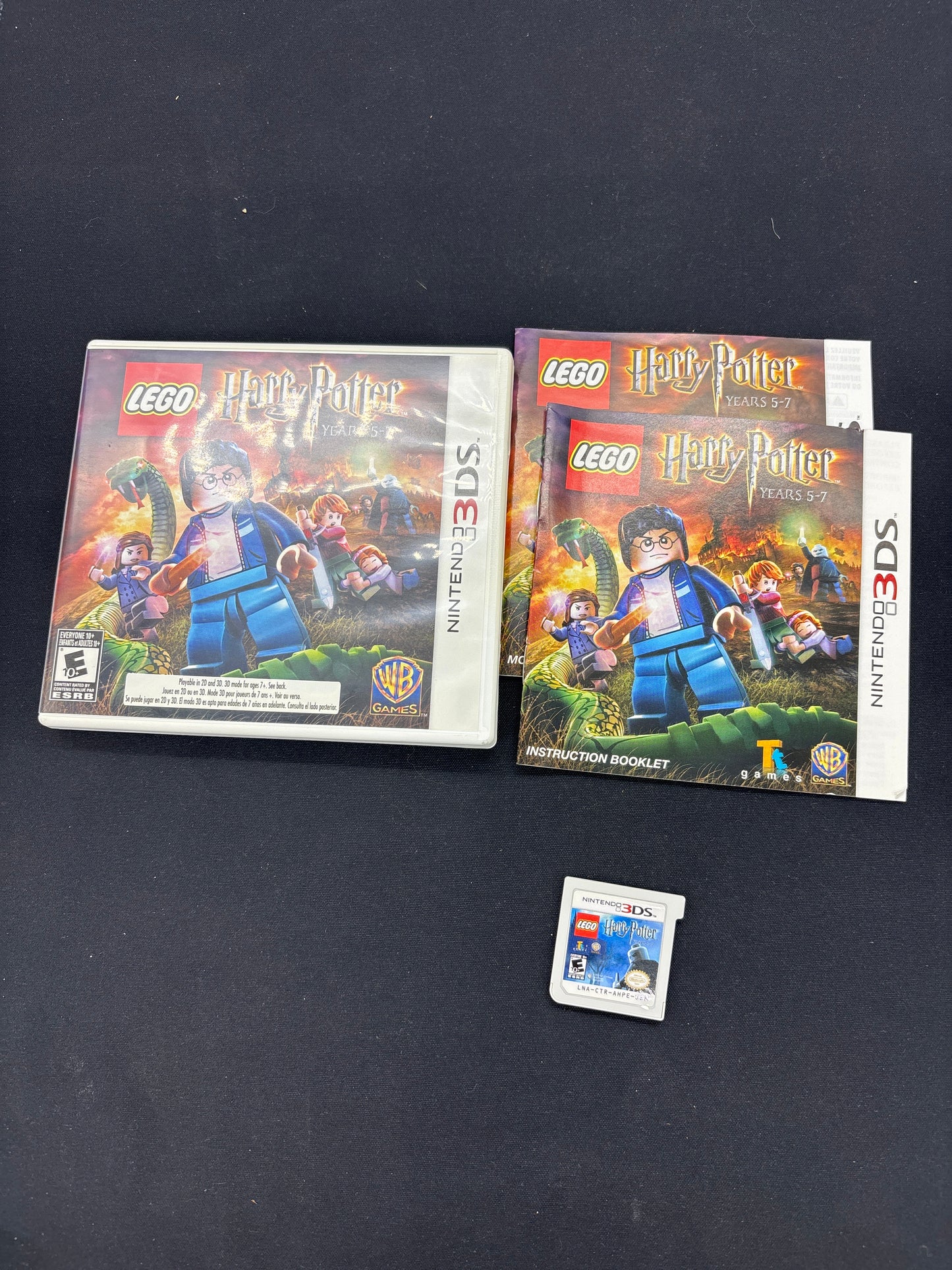 Auction Lot 55: Lego Harry Potter Years 5-7 Video Game Nintendo 3DS CIB