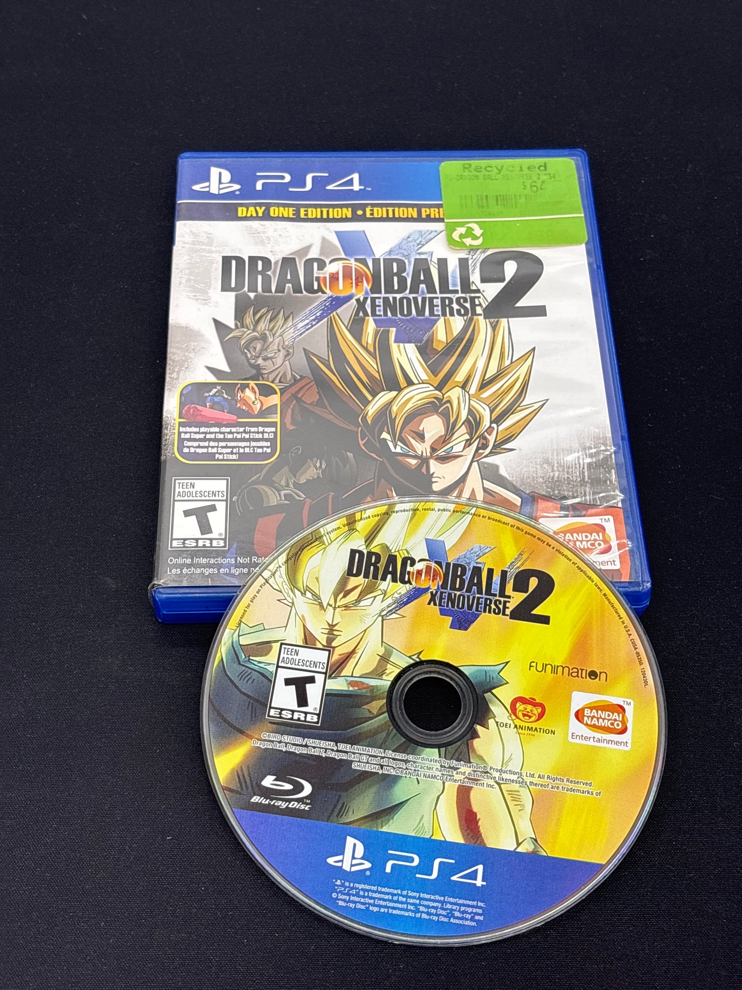 Auction Lot 4: PlayStation 4 Video Game Dragon Ball Xenoverse 2