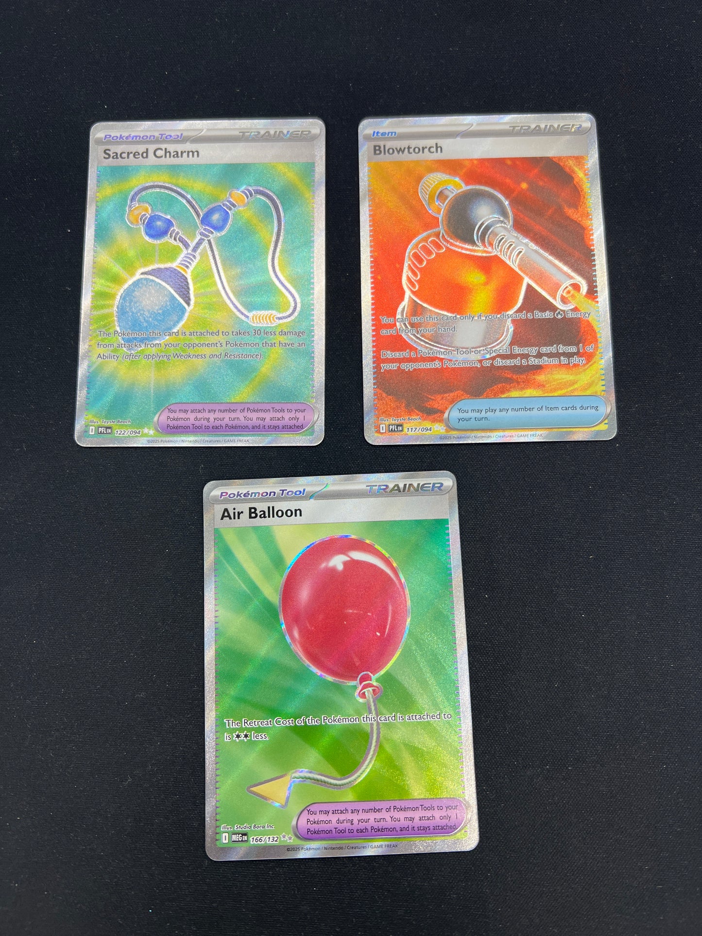 Auction Lot 211: Pokemon Cards Lot of 3 Full Are Items Conditions Vary