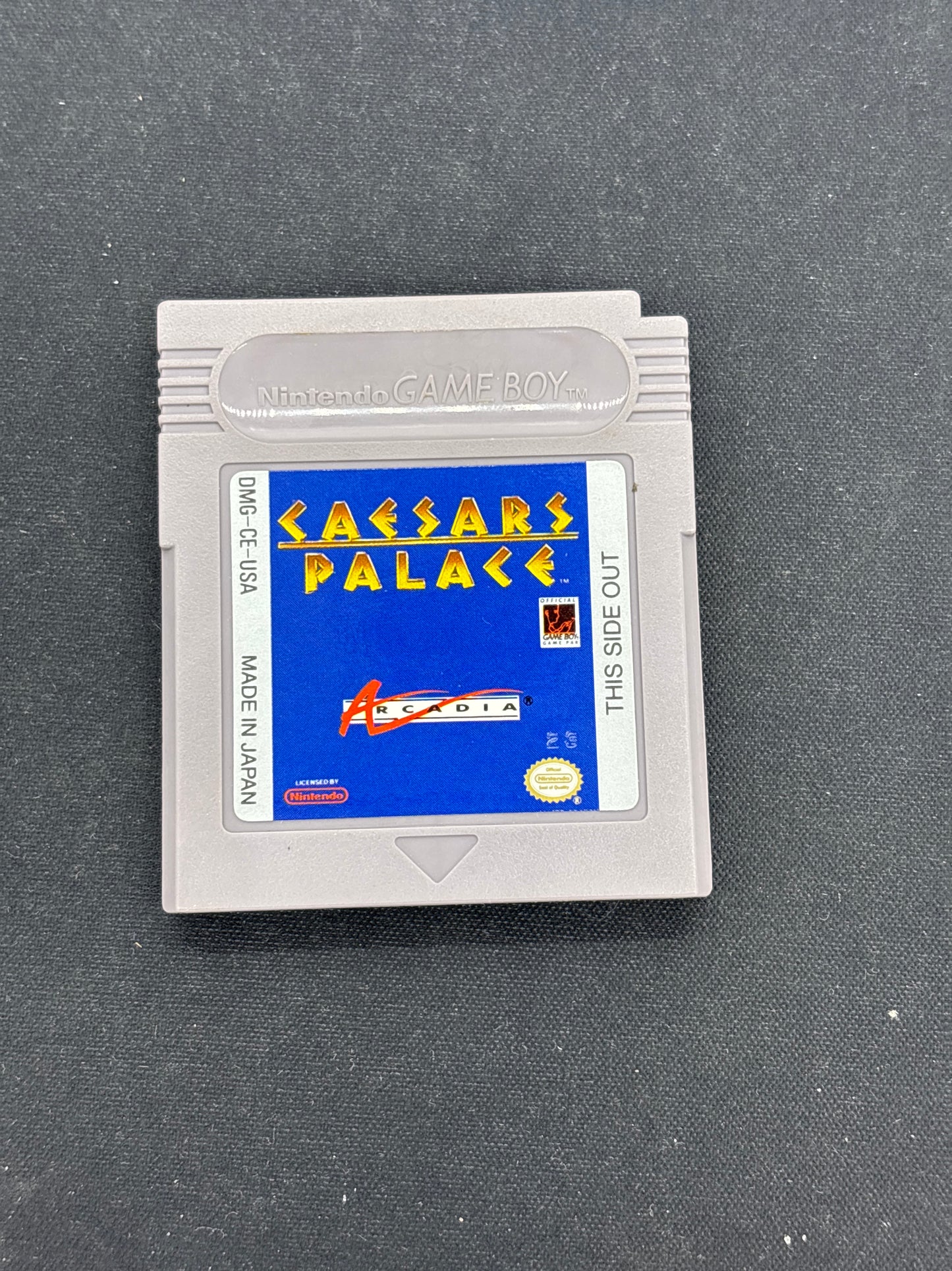 Auction Lot 54: Nintendo Gameboy Caesars Palace Loose