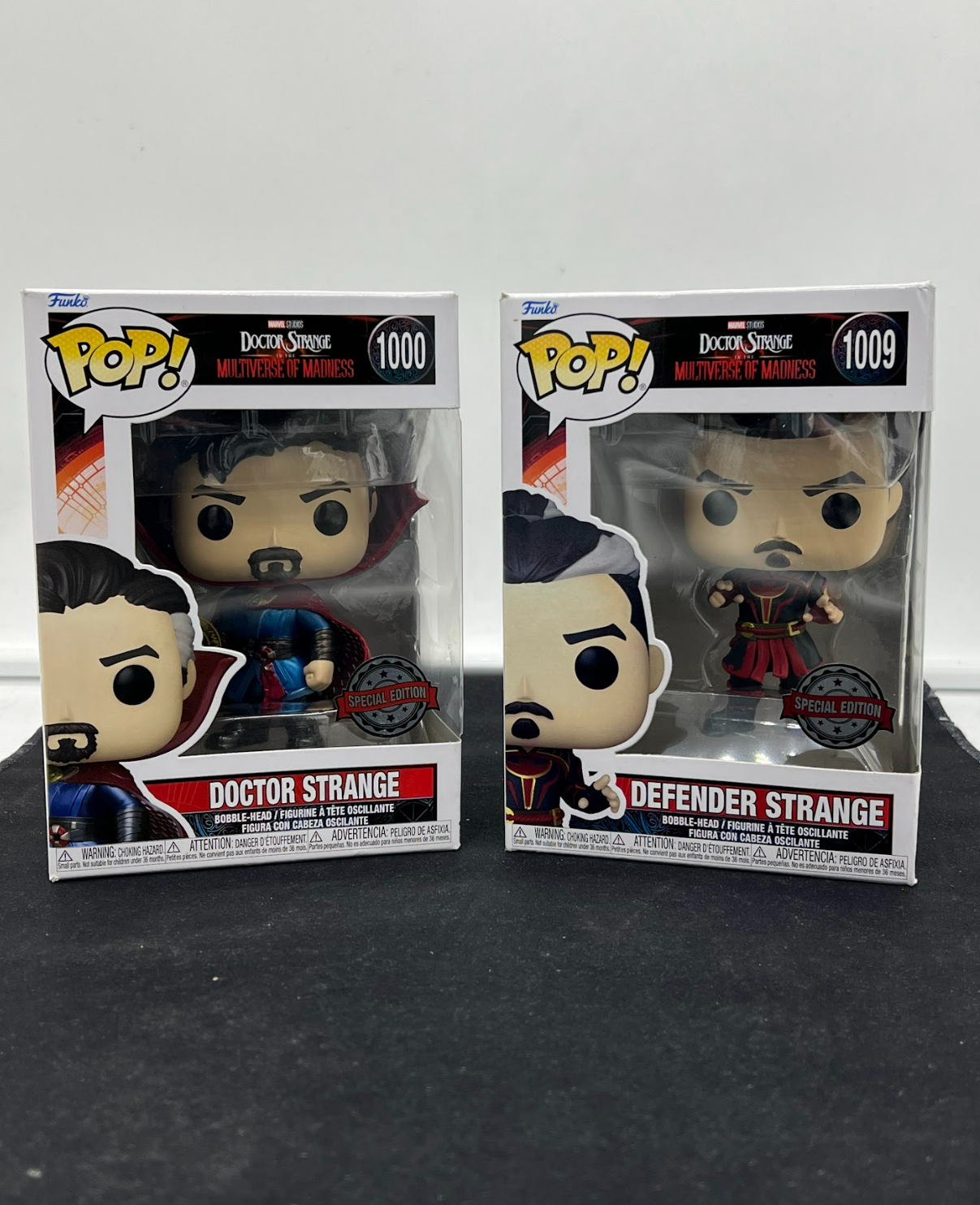 Auction Lot 165: POP Funko Doctor Strange Lot of 2 1000 1009 Figures