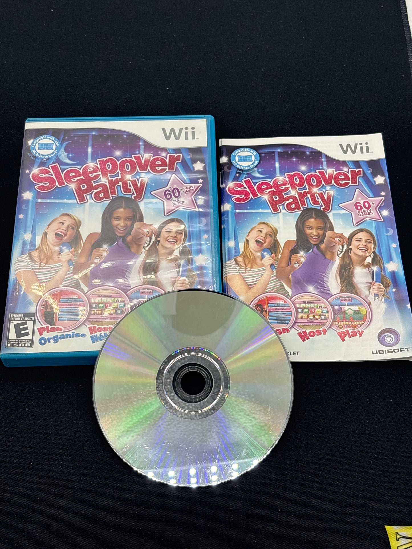 Auction Lot 155: Nintendo WII Sleepover Party Video Game CIB