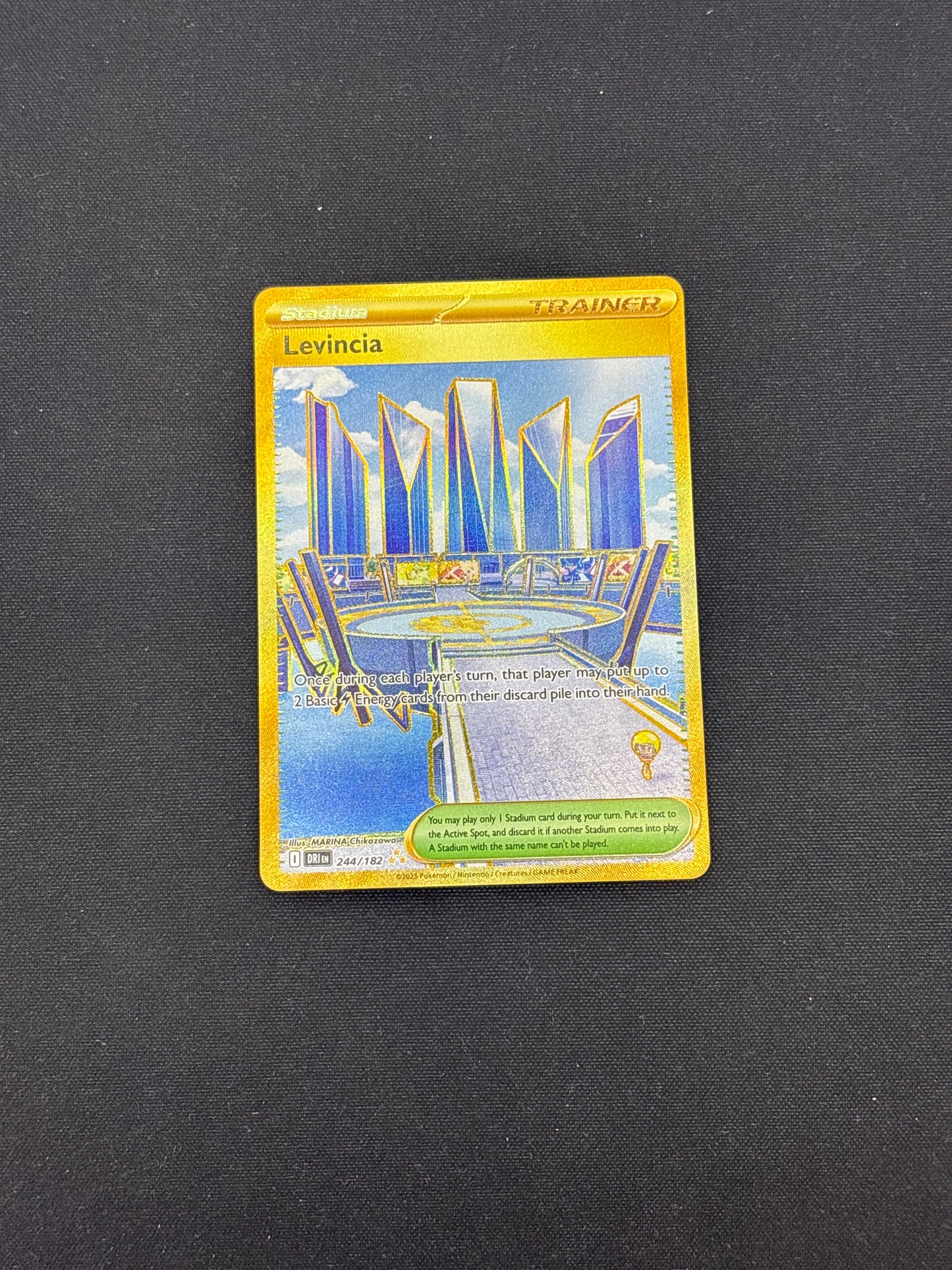 Auction Lot 436: Pokemon Cards Levincia Hyper Rare Full Art Trainer Conditions Vary