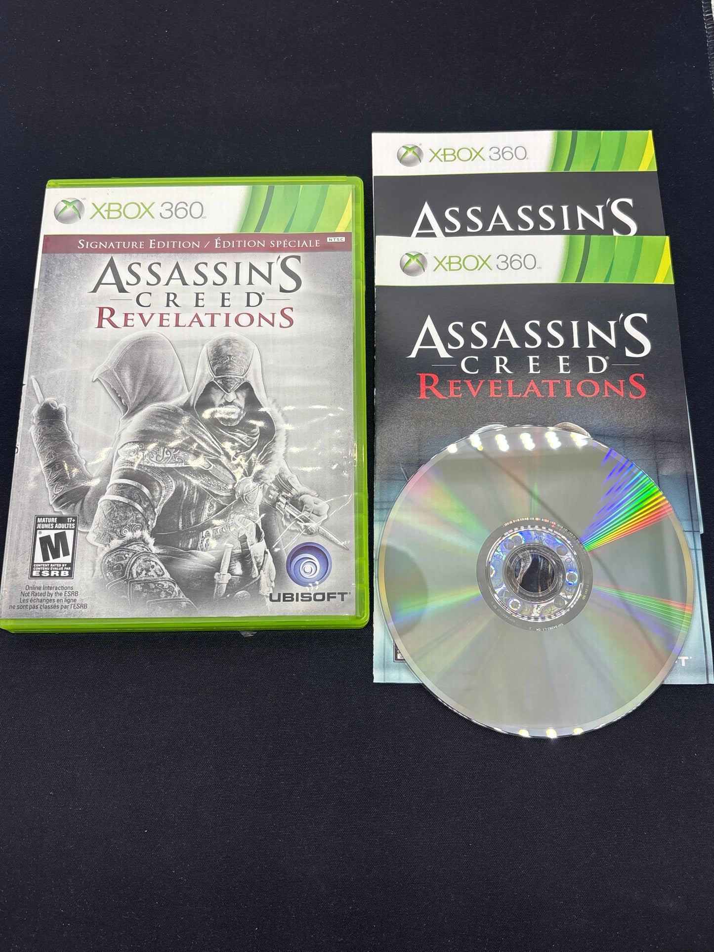 Auction Lot 211: XBOX 360 Video Game Lot of 5 Assassin's Creed I II III Revelations Brotherhood