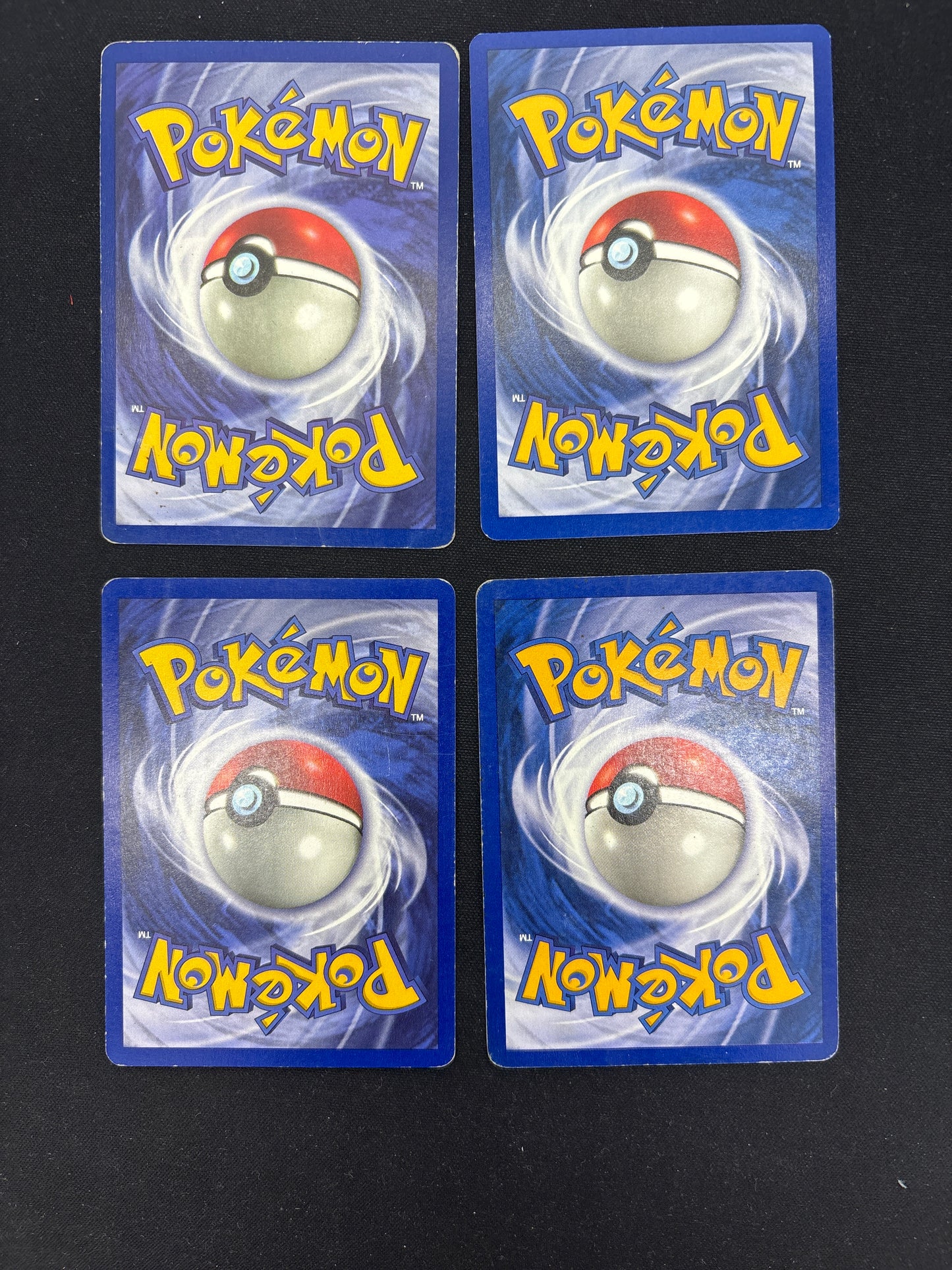 Auction Lot 336: Pokemon Cards Lot of 4 Assorted Water Type WOTC Common Uncommons Conditions Vary