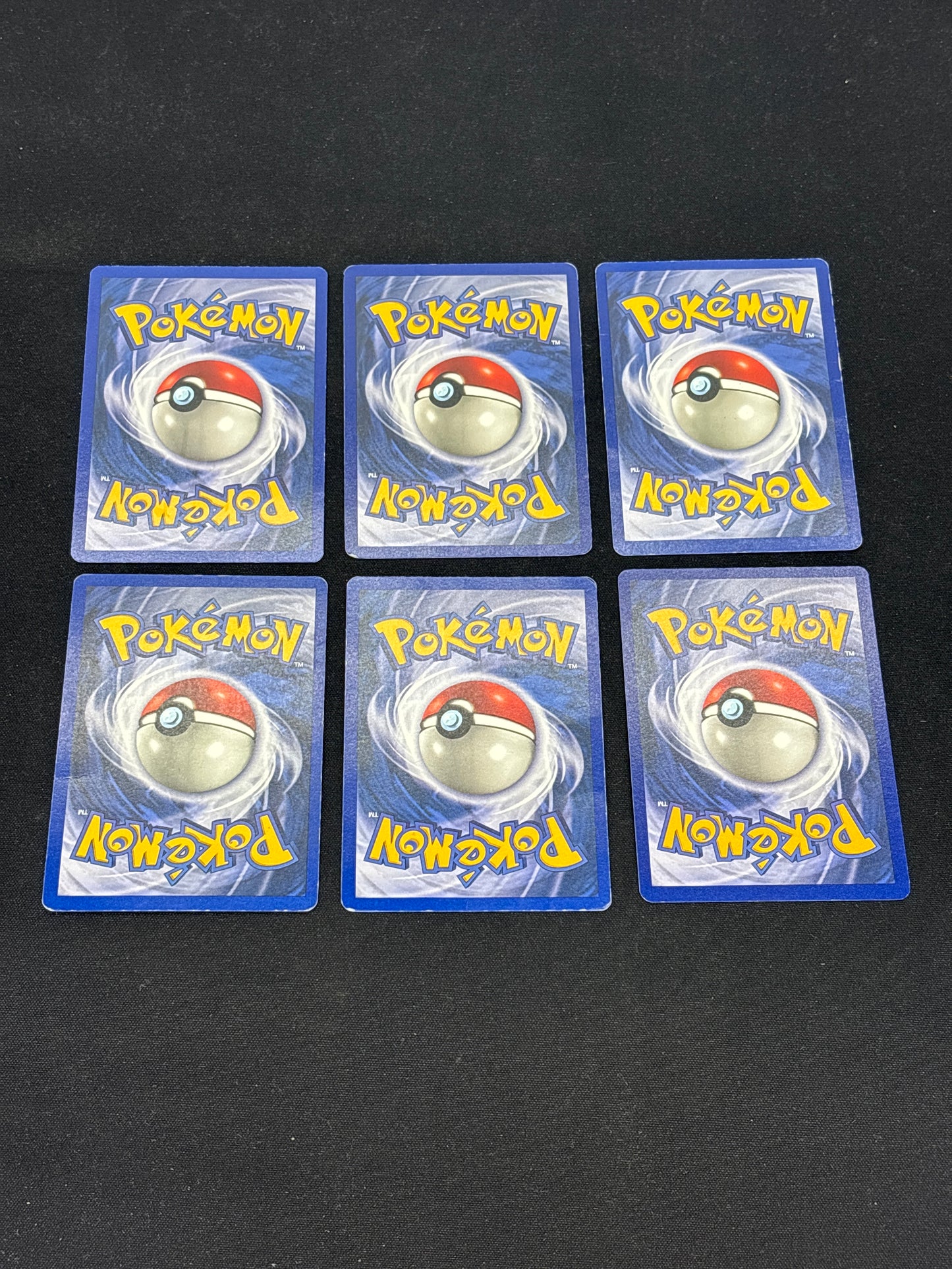 Auction Lot 49: Pokemon Cards Lot of 6 WOTC Base Set Commons Uncommons Conditions Vary