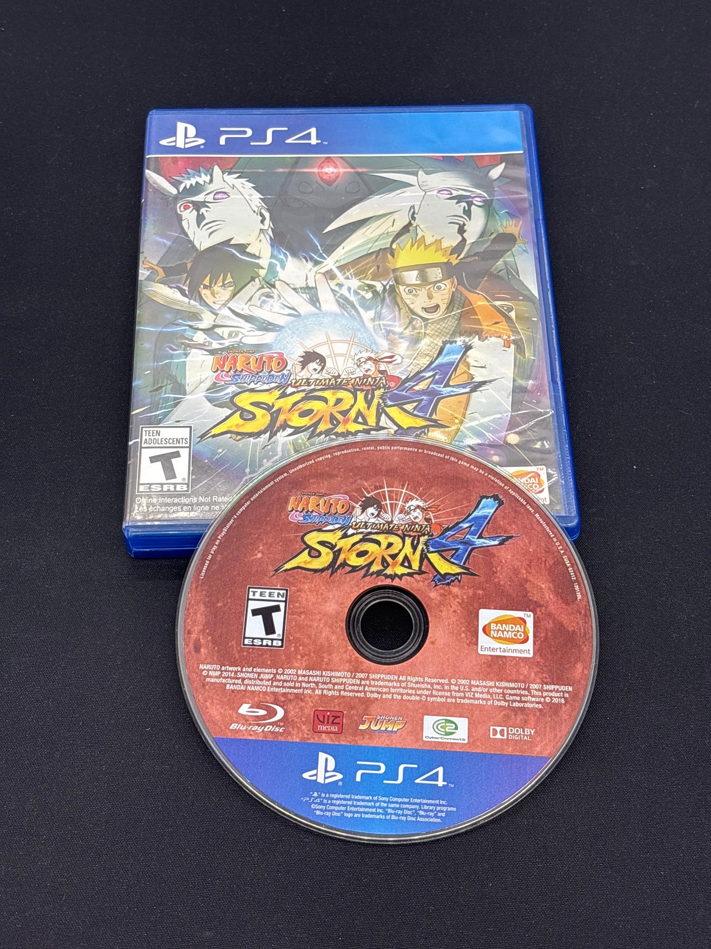 Auction Lot 6: PlayStation 4 Video Game Naruto Ultimate Ninja Storm 4