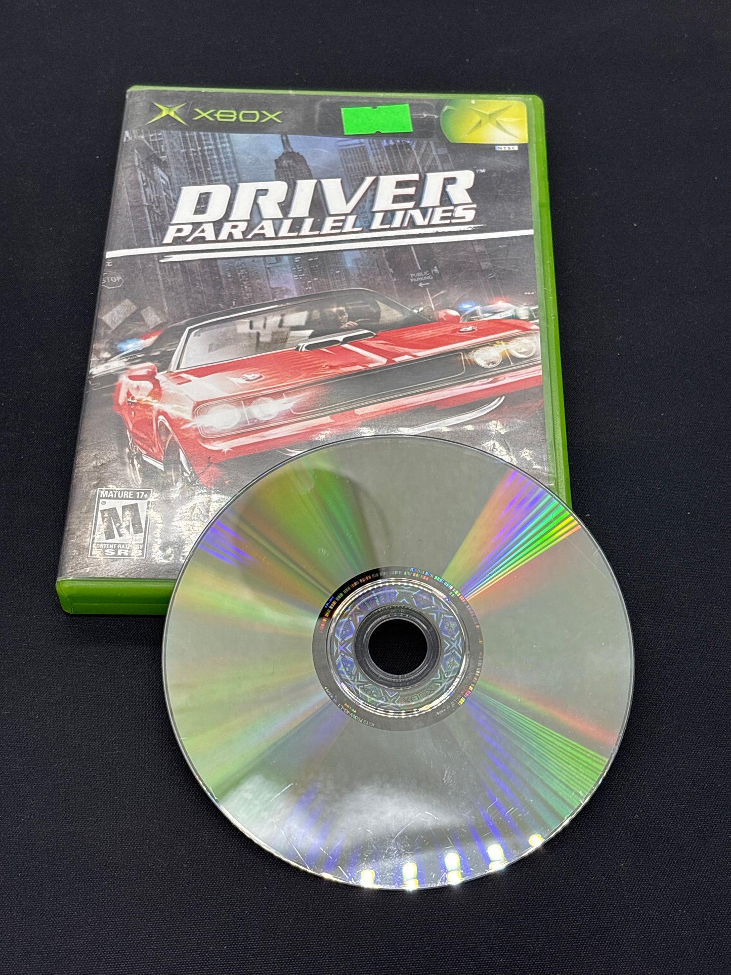 Auction Lot 61: Driver Parallel Lines Video Game XBOX
