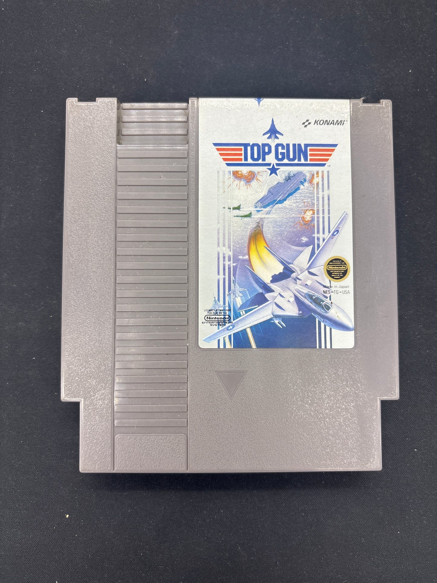 Auction Lot 154: Nintendo NES Top Gun Cartridge Only