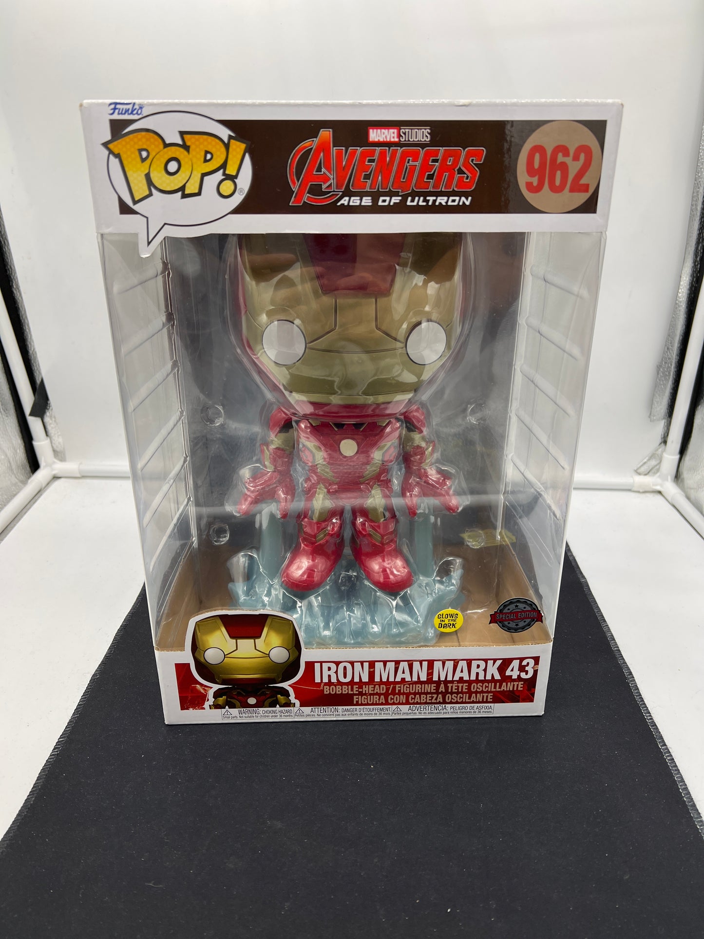 Auction Lot 14: POP Funko JUMBO Iron Man Mark 43 962 Figure