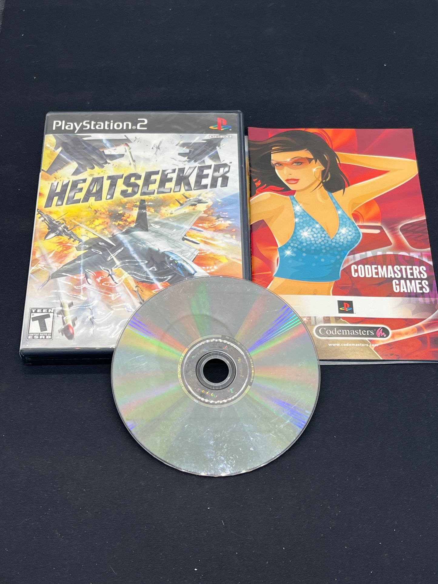 Auction Lot 71: Playstation 2 Video Game Heatseeker CIB