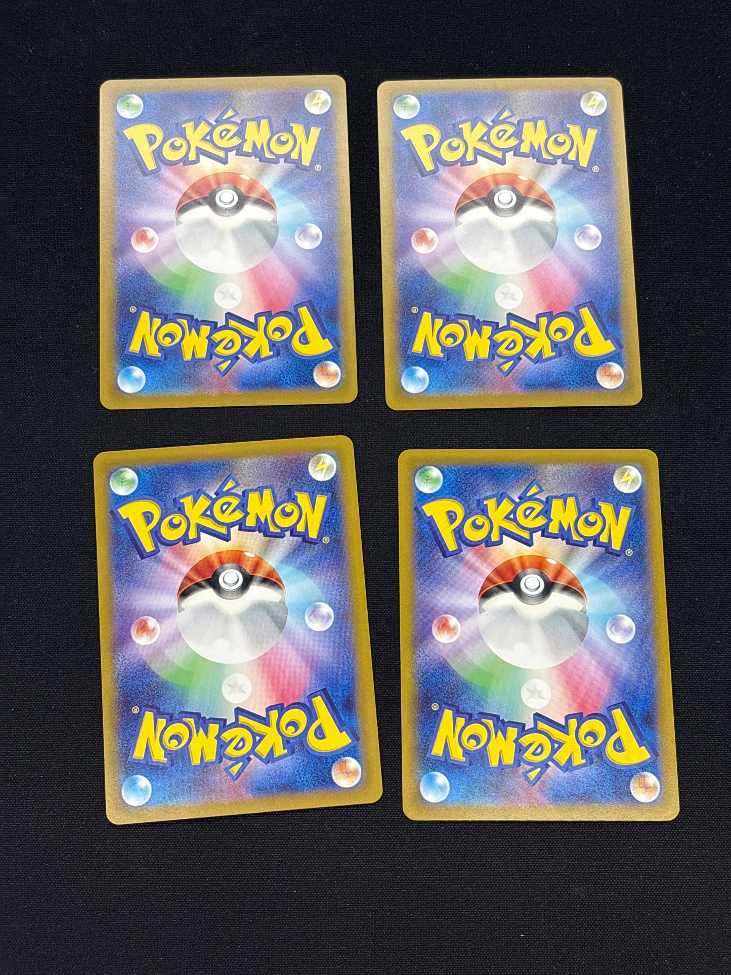 Auction Lot 167: Pokemon Card Lot of 4 Terastal Festival EX Conditions Vary