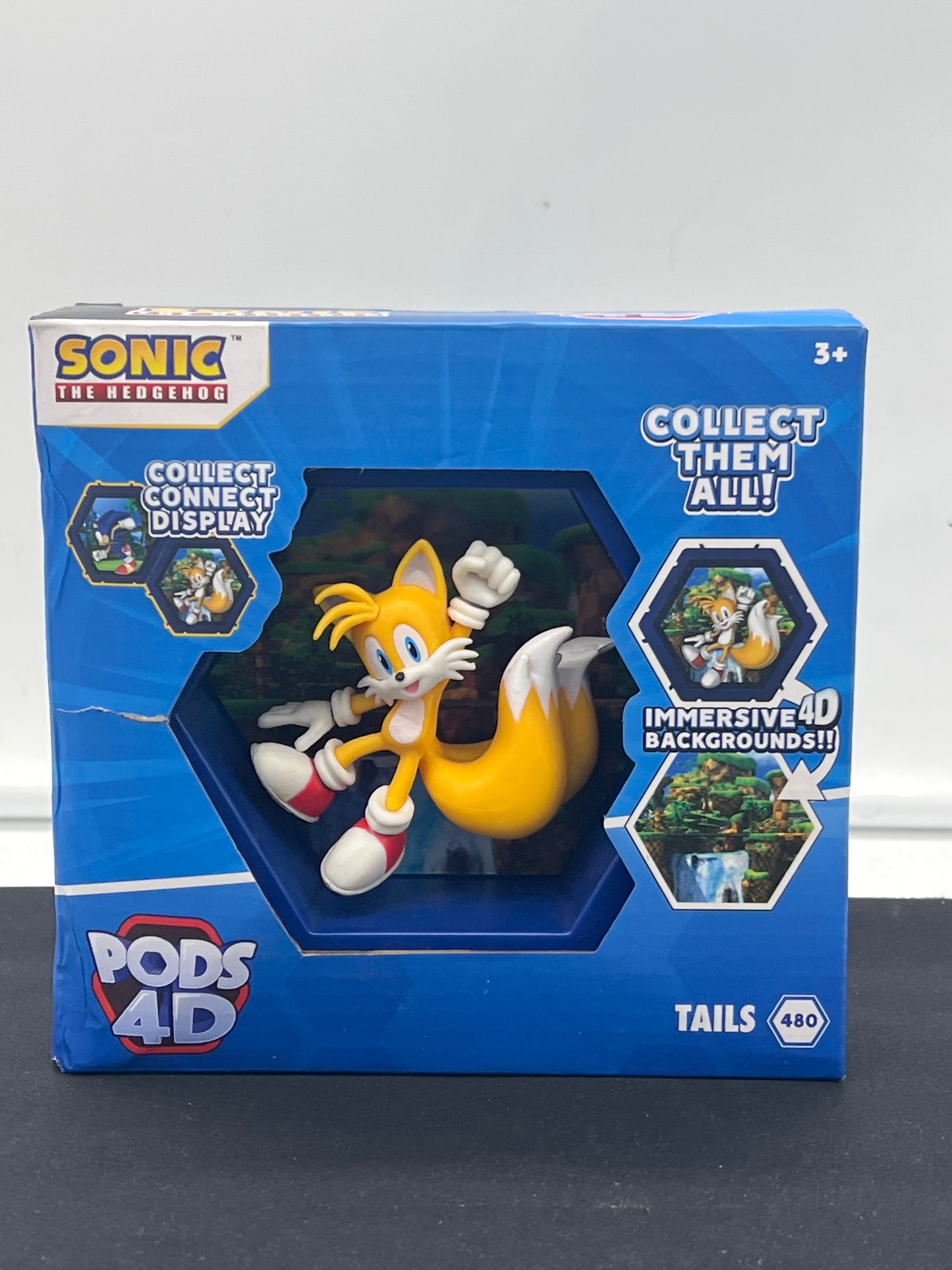 Auction Lot 193: Sonic PODS 4D #480 Tails Figure