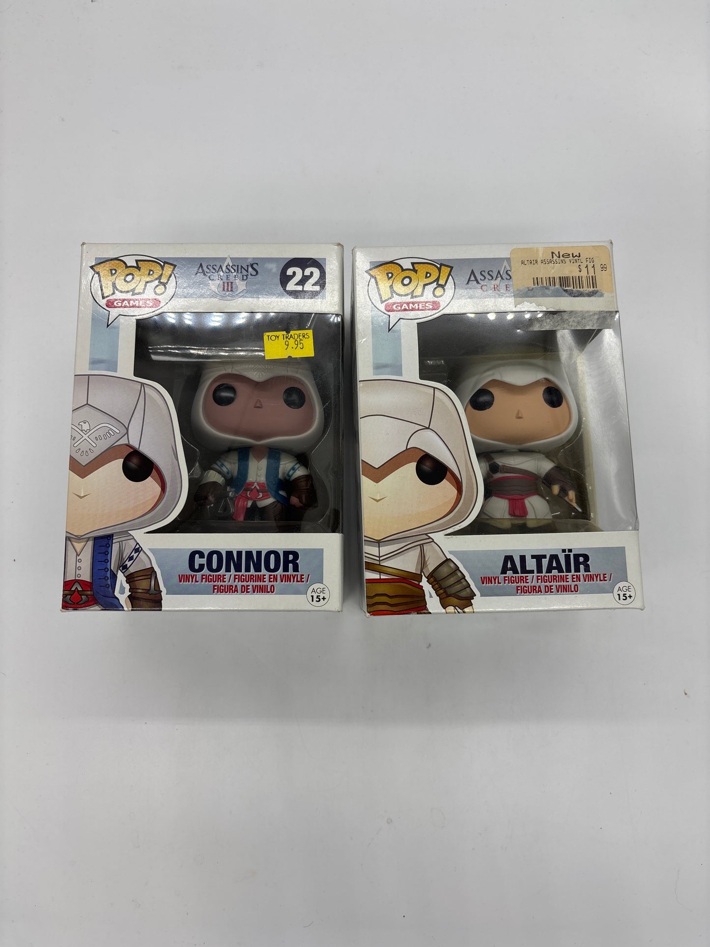 Auction Lot 246: Pop Funko Assassins Creed Connor Altaïr 20 22 Figure