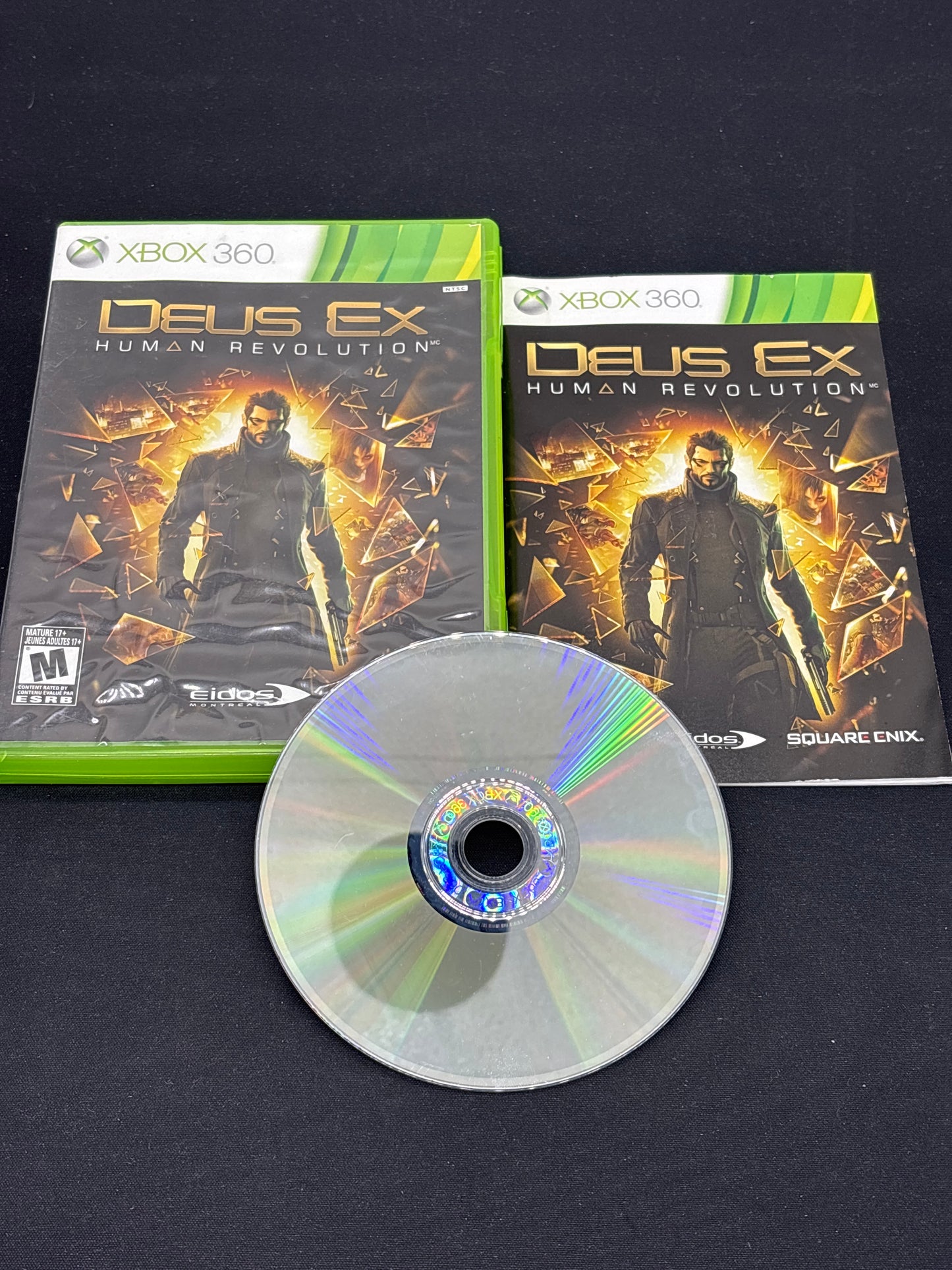 Auction Lot 101: XBOX 360 Deus EX Human Revolution CIB