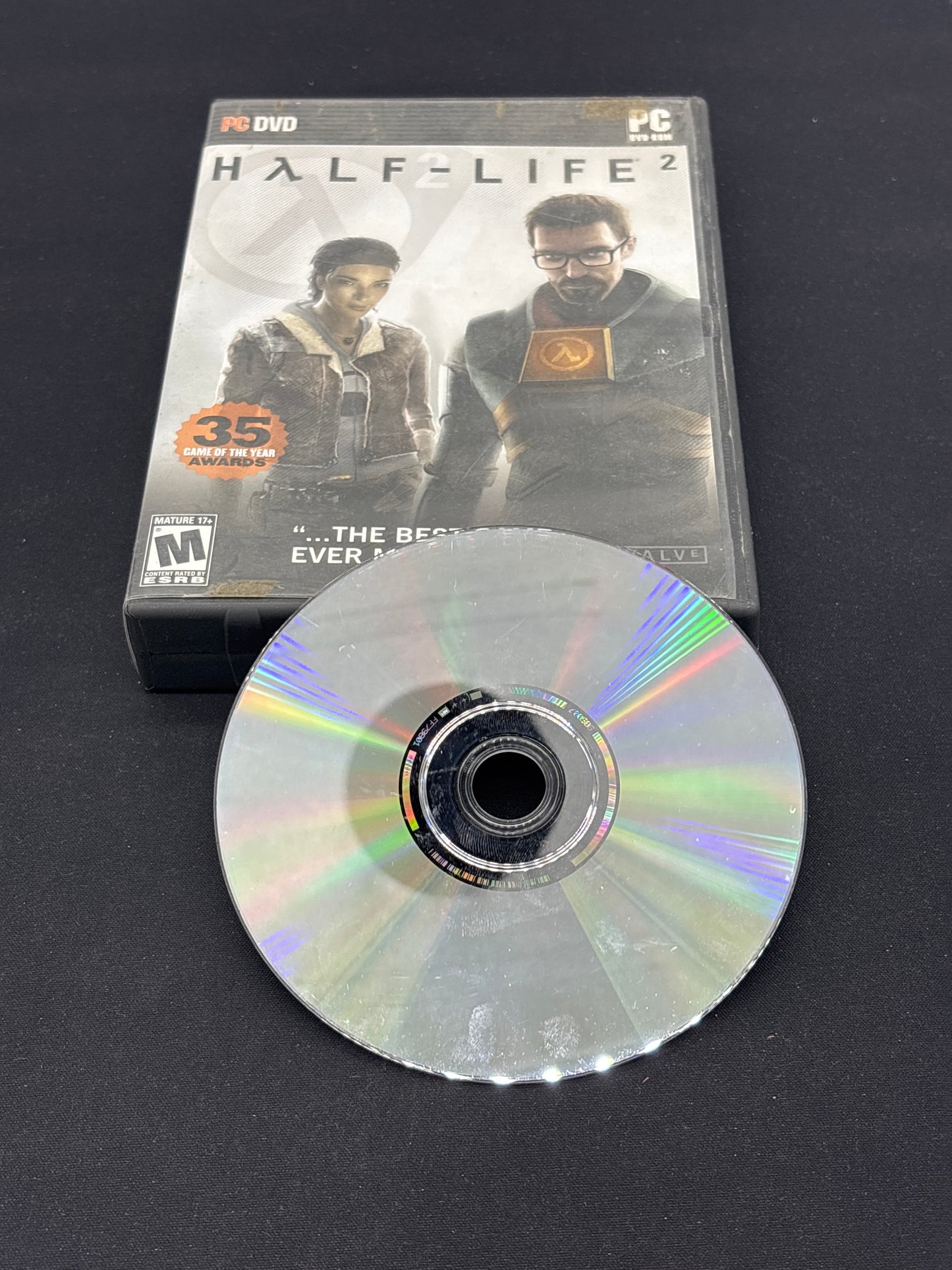 Auction Lot 50: PC Games Half-Life 2 Disc & Case