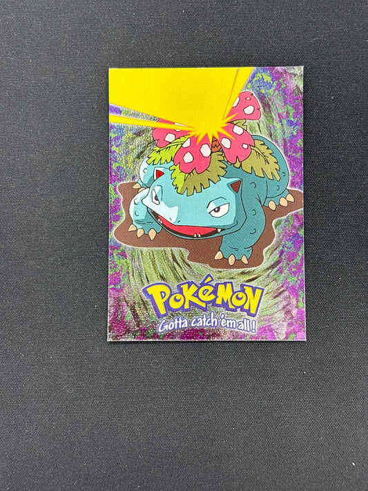 Auction Lot 319: Venusaur Topps Foil Card Conditions Vary
