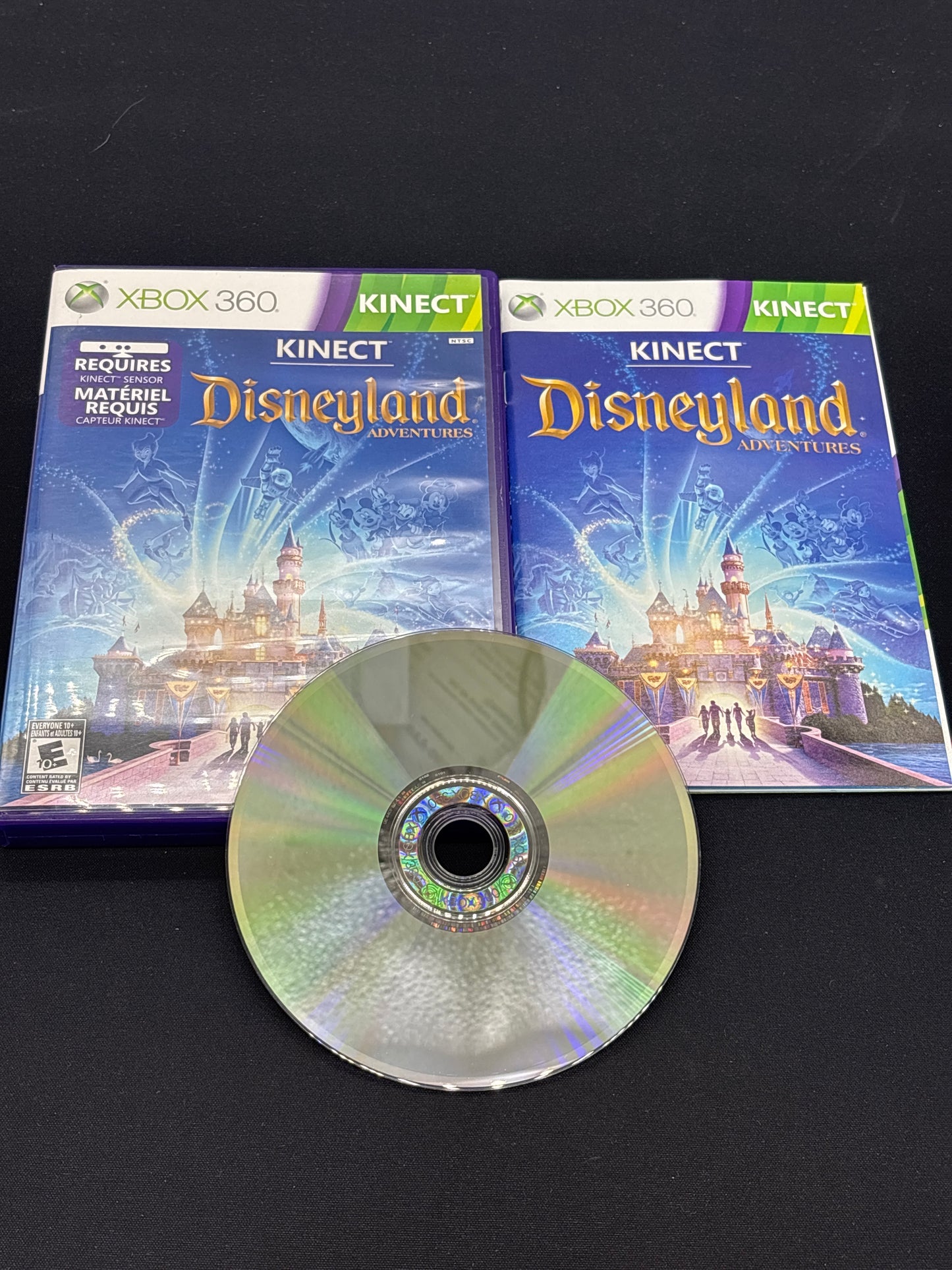 Auction Lot 158: XBOX 360 Disneyland Adventures with Case & Disc