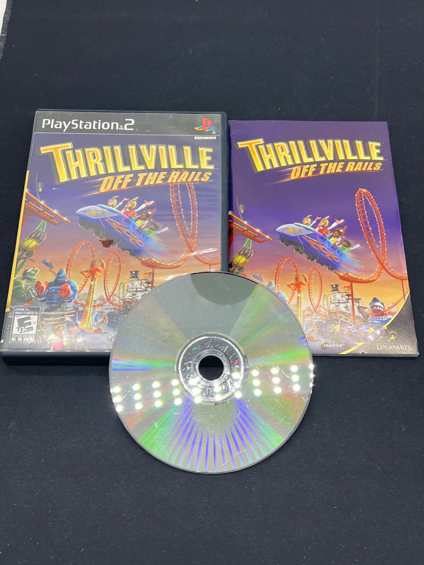 Auction Lot 218: PlayStation 2 Video Game Trillville Off the Rails CIB