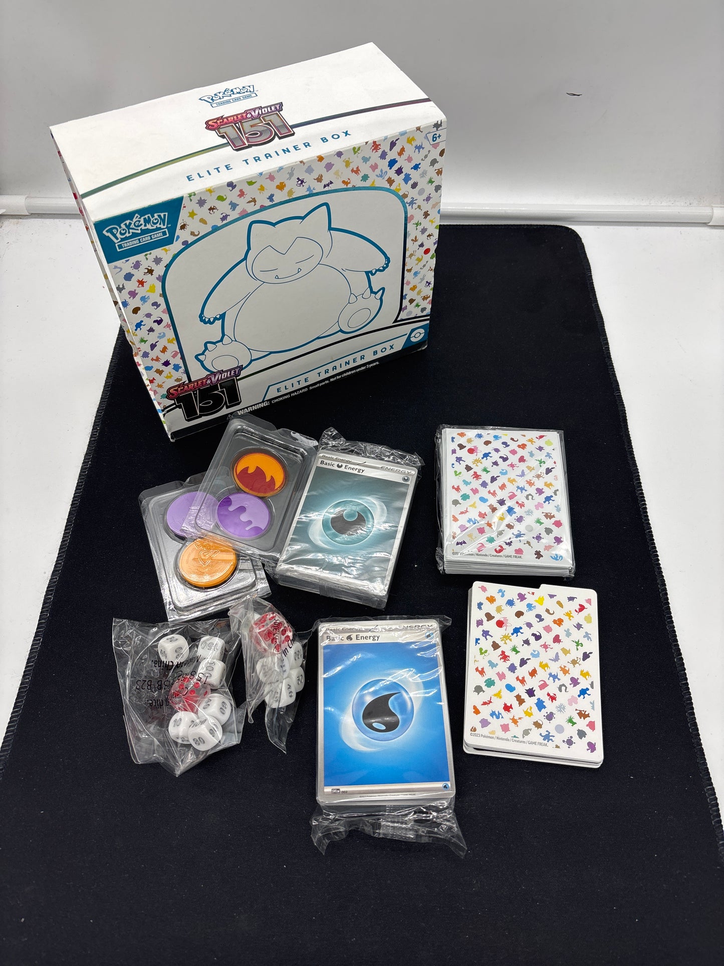 Auction Lot 137: Pokemon SV 151 Empty ETB with Accessories