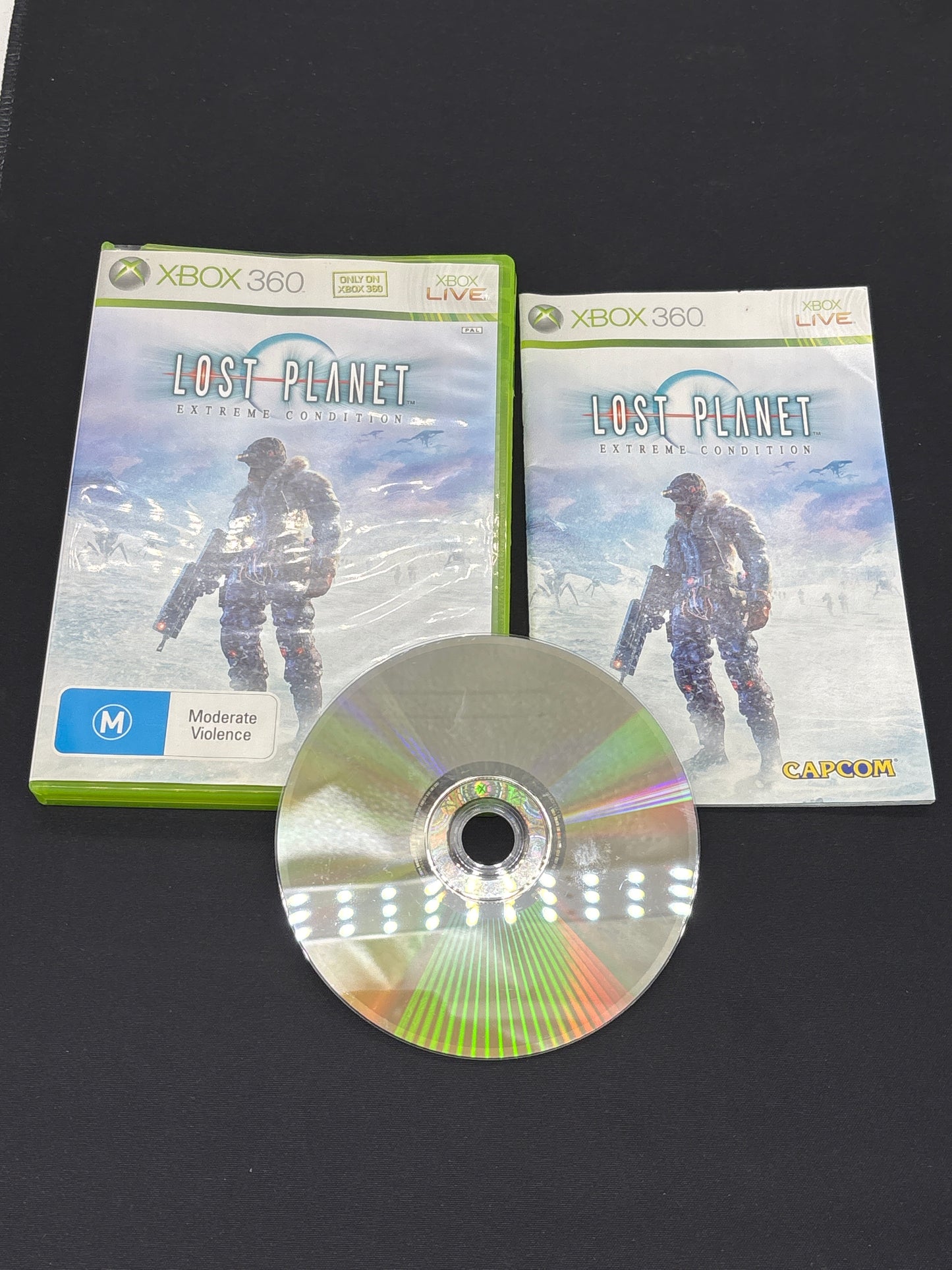 Auction Lot 53: Lost Planet Extreme Condition PAL Region Video Game XBOX 360 CIB