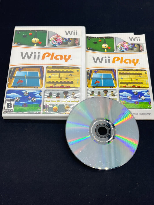 Auction Lot 33: Nintendo Wii Play CIB