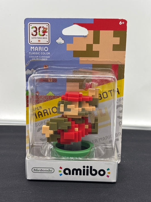 Auction Lot 104: Nintendo Amiibo Mario Classic Color 30th Super Mario Bros