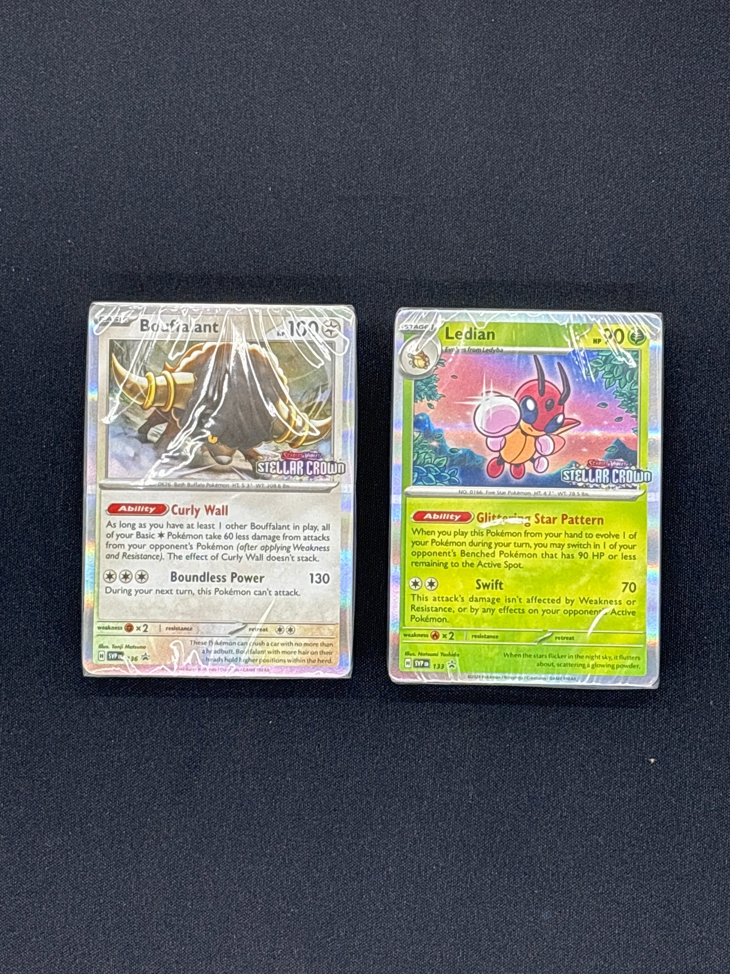Auction Lot 26: Pokemon Stellar Crown Build and Battle Stamped Decks Lot 1