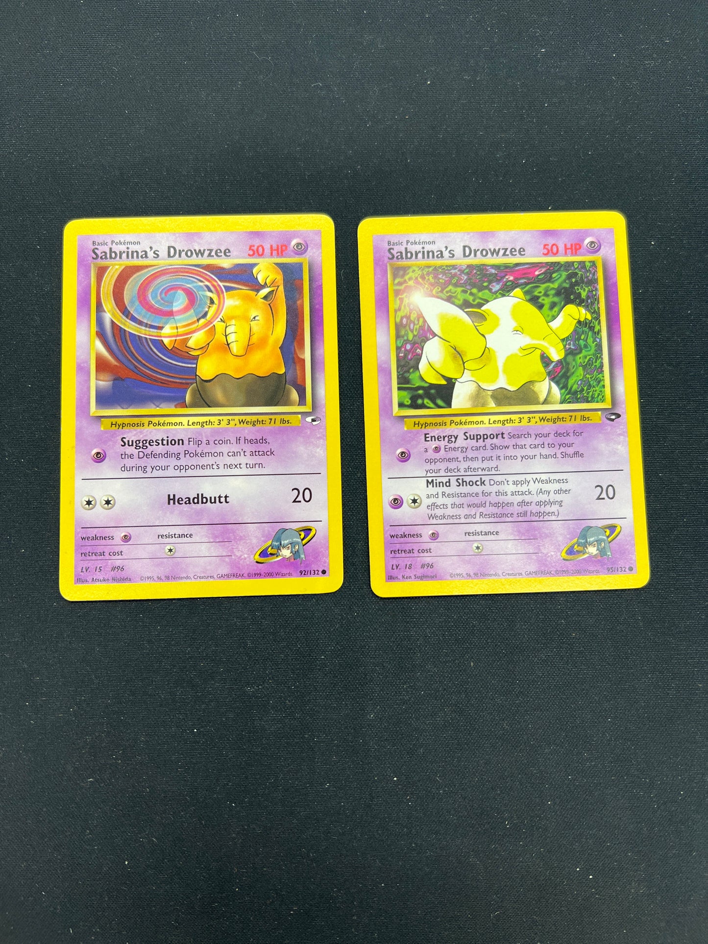 Auction Lot 81: Pokemon Cards Gym Series Sabrina's Pokemon Lot Conditions Vary