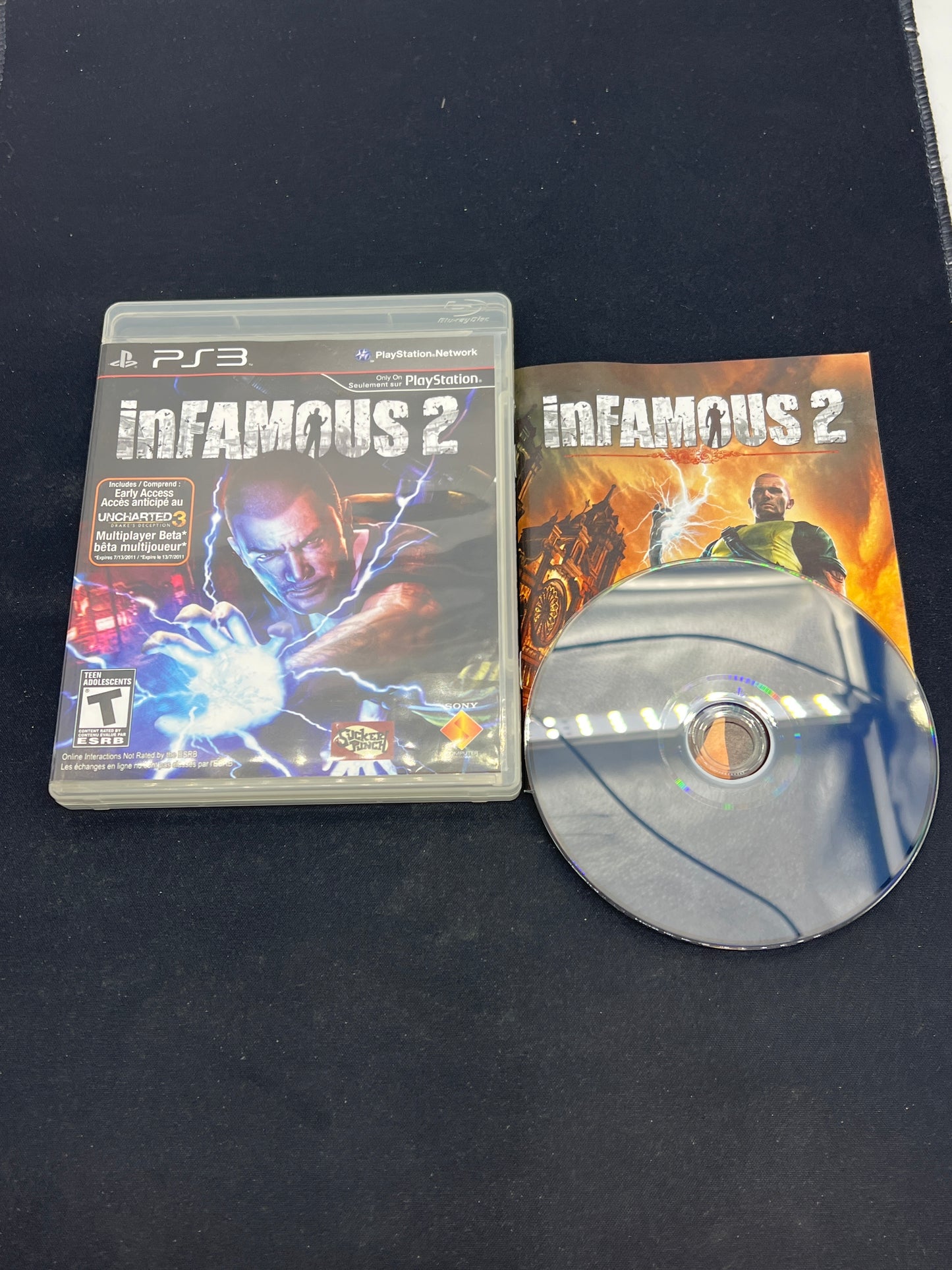 Auction Lot 104: Playstation3 Infamous 2 CIB