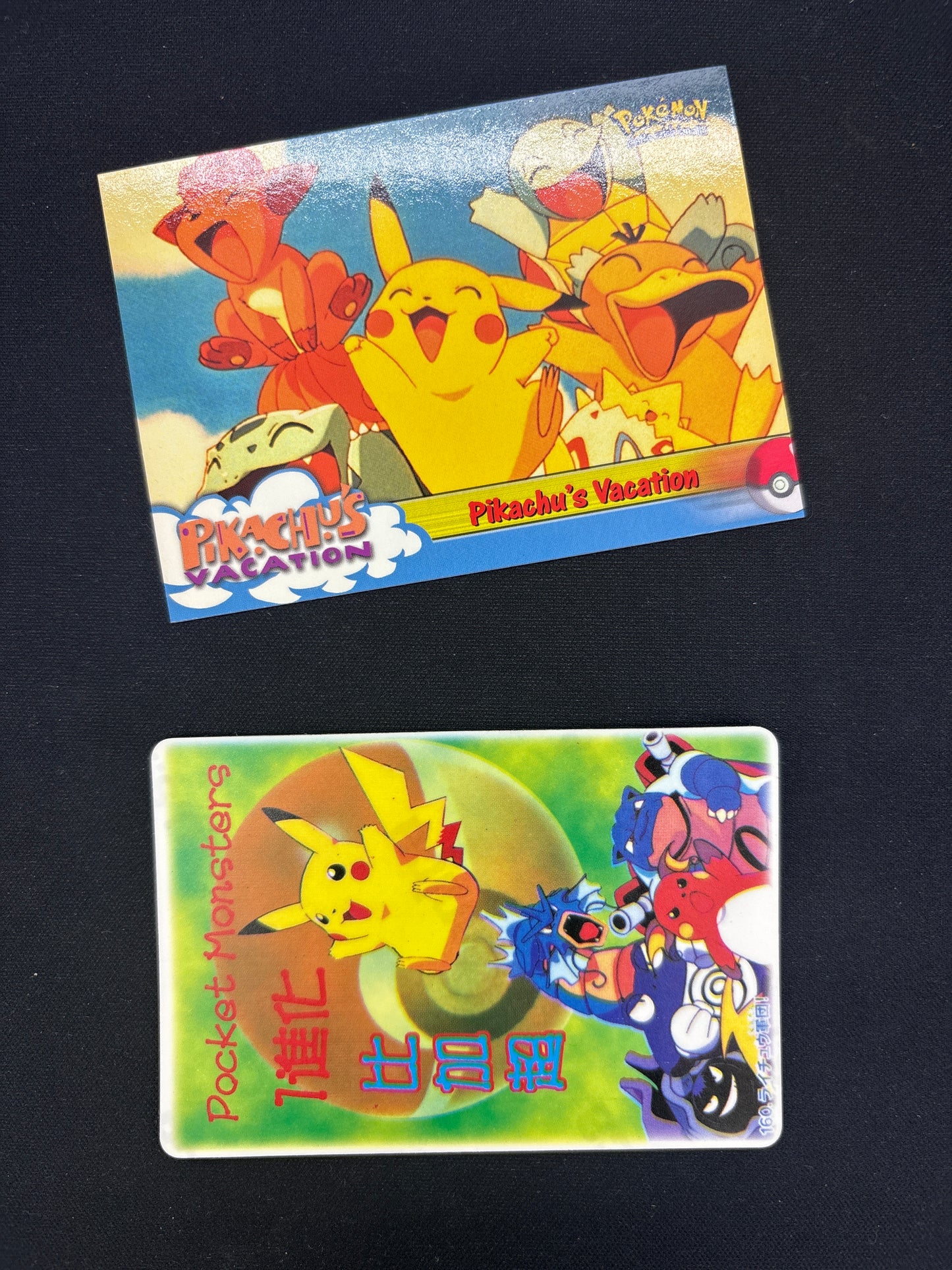 Auction Lot 54: Pokemon Topps Chrome and Sticker Conditions Vary