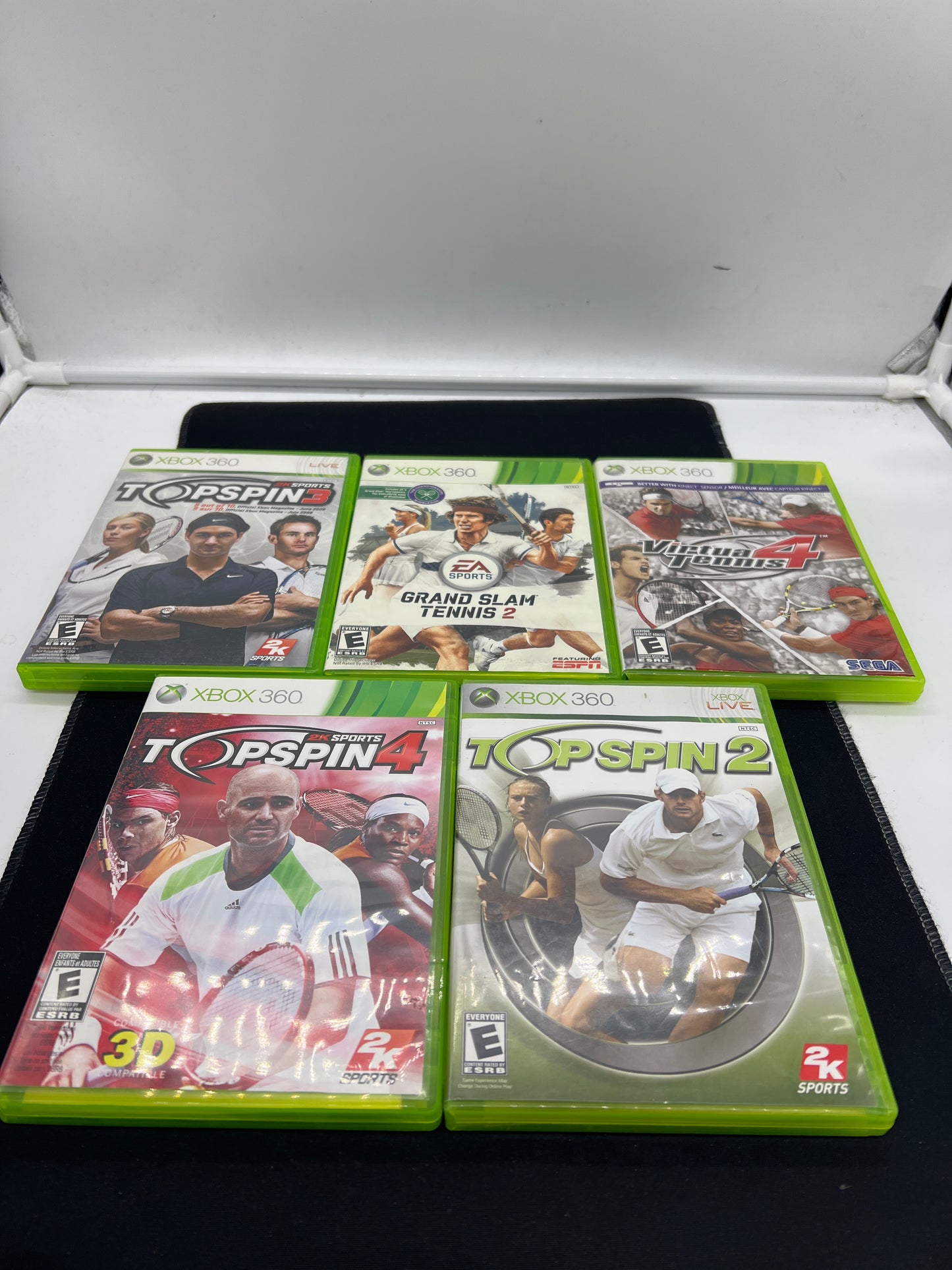Auction Lot 200: XBOX 360 Video Game Lot of 5 Assorted Sports Titles CIB