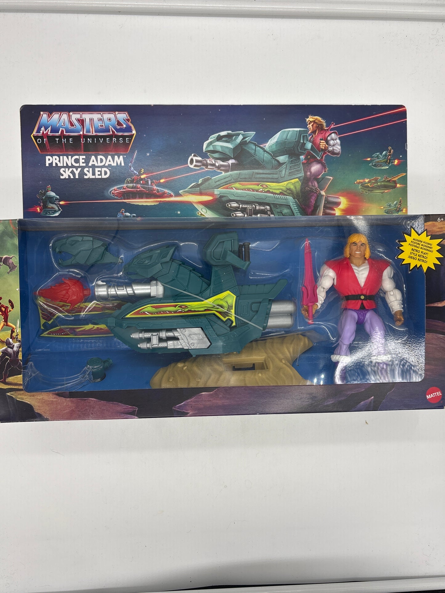 Auction Lot 171: Masters of the Universe Prince Adam Sky Sled Figure