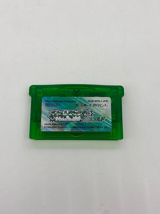Auction Lot 7: Pokemon Emerald Japanese Nintendo Gameboy Video Game Loose