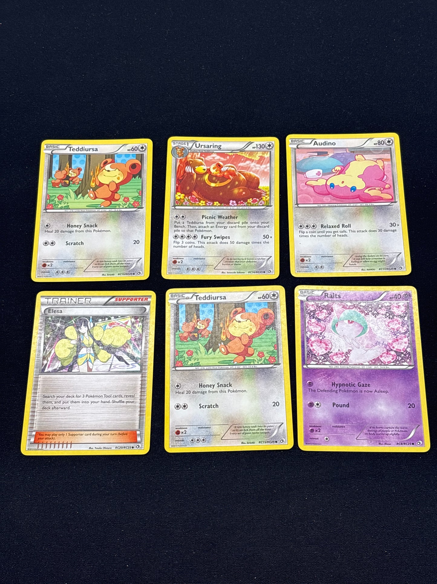 Auction Lot 269: Pokemon Cards Lot of 6 Assorted Radiant Collection Conditions Vary