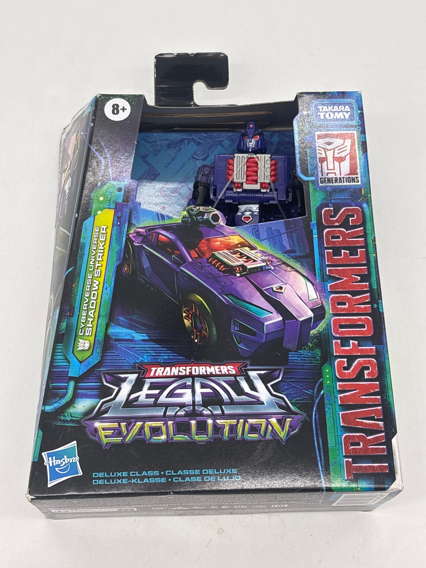 Auction Lot 179: Transformers Legacy Evolution Cyberverse Universe Shadow Striker Figure