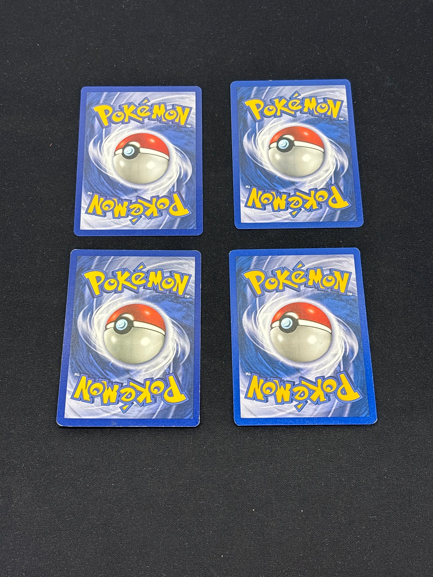 Auction Lot 500: Pokemon Cards Assorted Lot of 4 WOTC Era Trainers Conditions Vary
