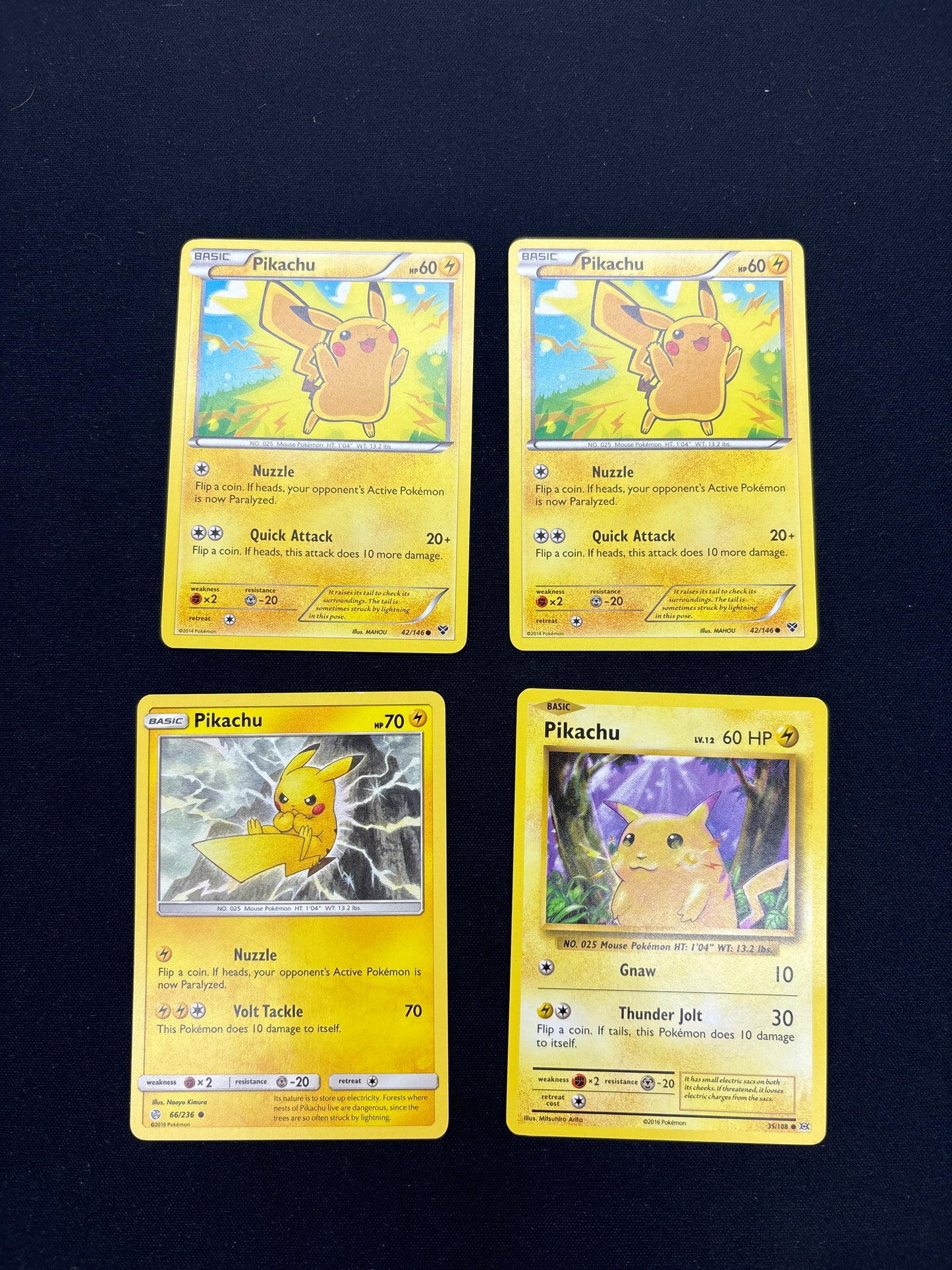 Auction Lot 83: Pikachu Pokemon Card Lot Conditions Vary