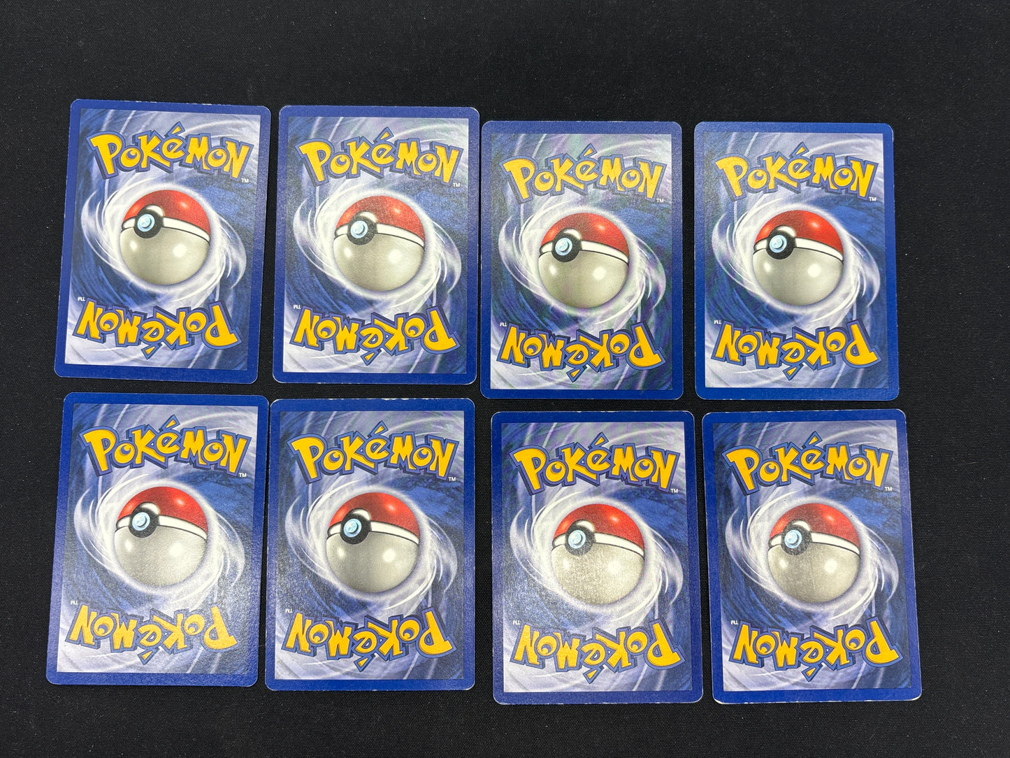 Auction Lot 422: Pokémon Cards Lot of 8 Assorted WOTC Base Set Unlimited Commons Uncommon Conditions Vary