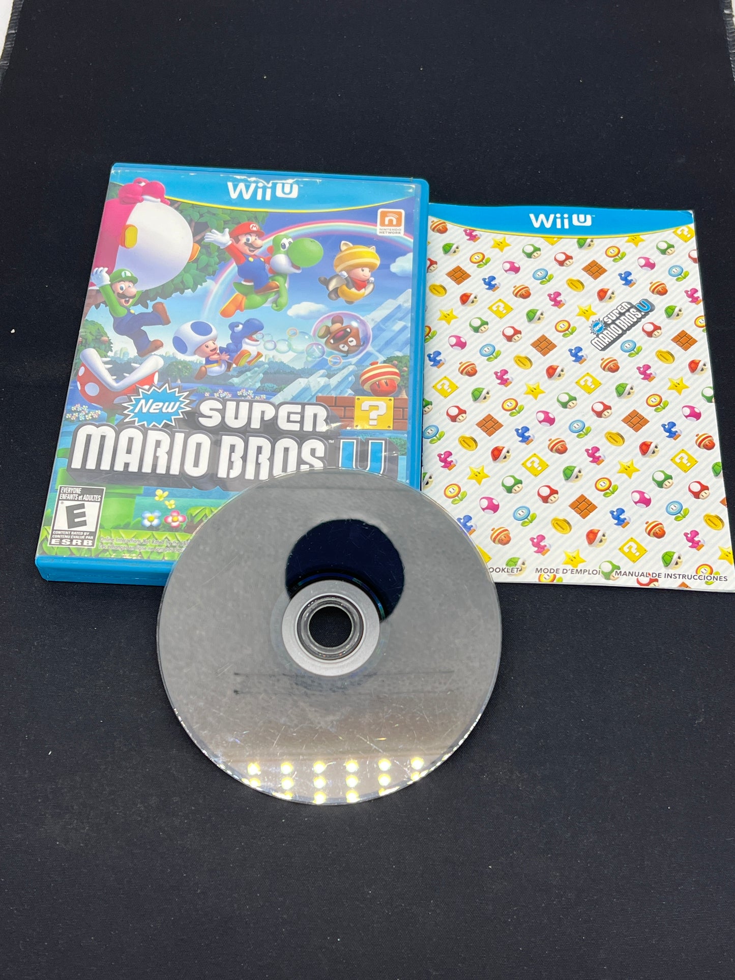 Auction Lot 31: Nintendo WIIU Video Game Super Mario Bros U CIB