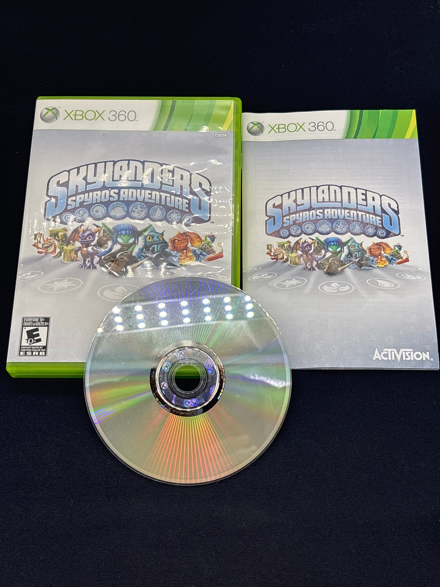 Auction Lot 146: Skylanders Spyros Adventure XBOX 360 Video Game CIB