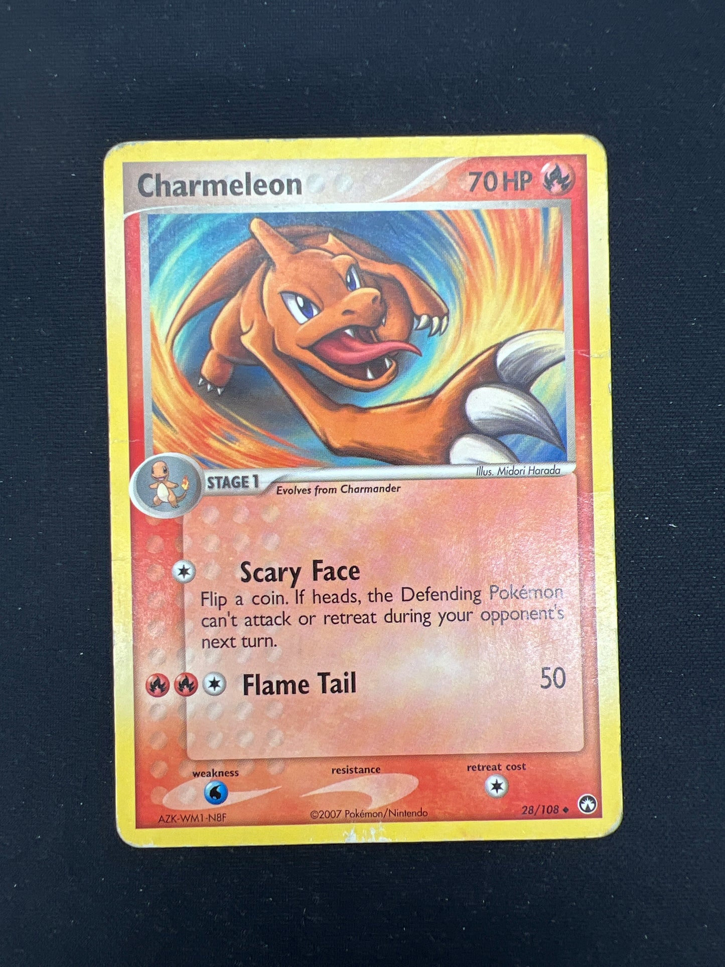 Auction Lot 348: Pokemon Cards Charmeleon Uncommon Power Keepers Conditions Vary